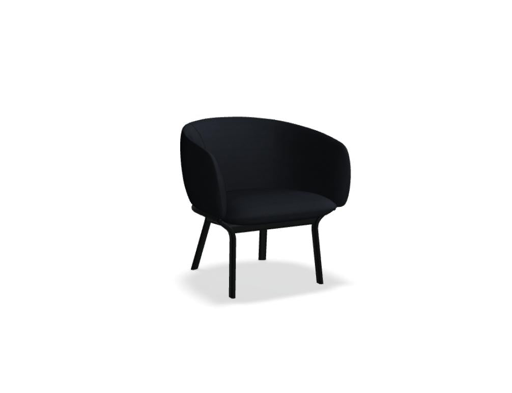 Grace GR01 - Sessel in Ziegelrot präsentiert im Onlineshop von KAQTU Design AG. Sessel ist von Mdd