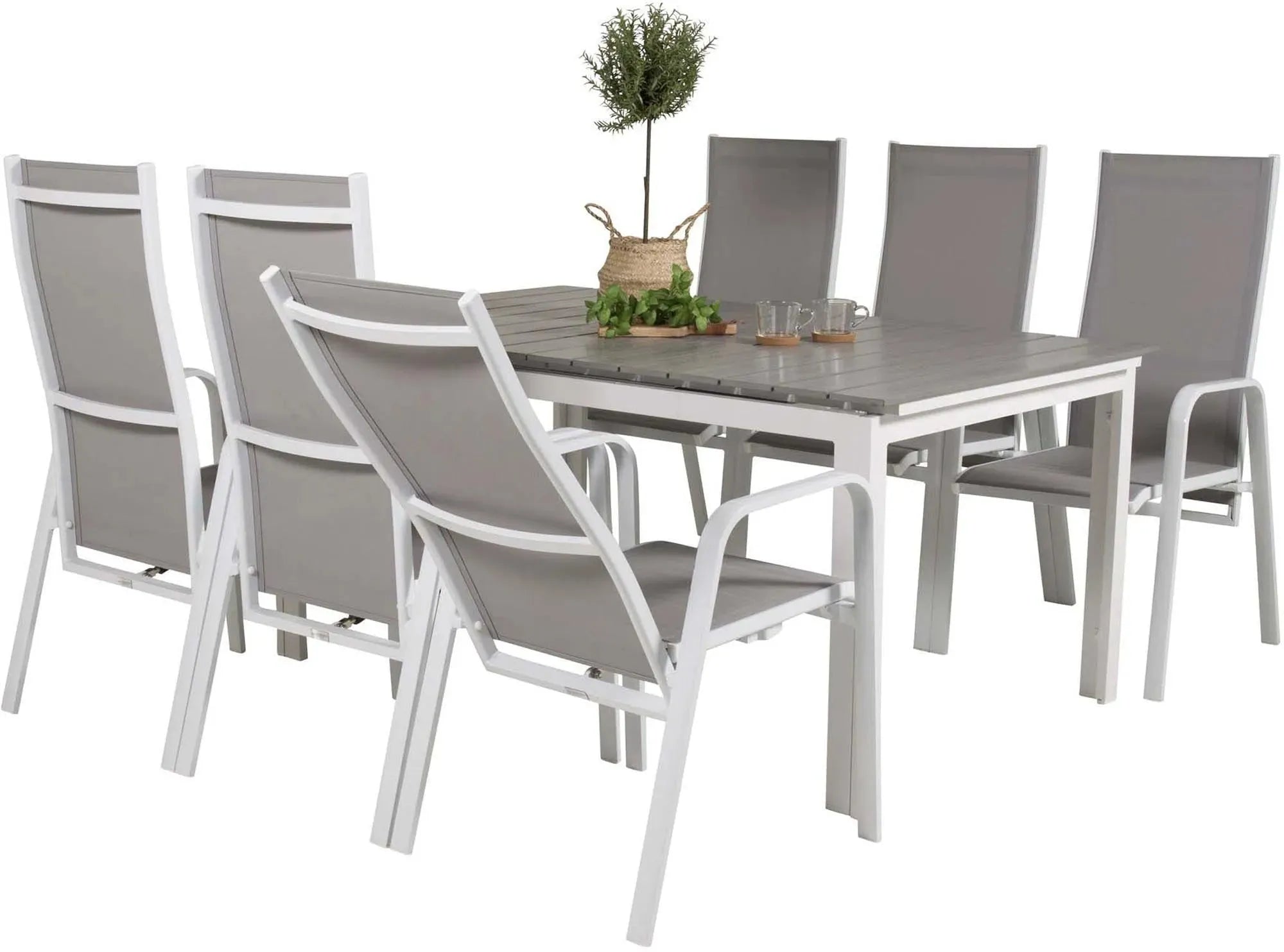 Robustes Outdoor-Tischset für unvergessliche Sommerabende.
