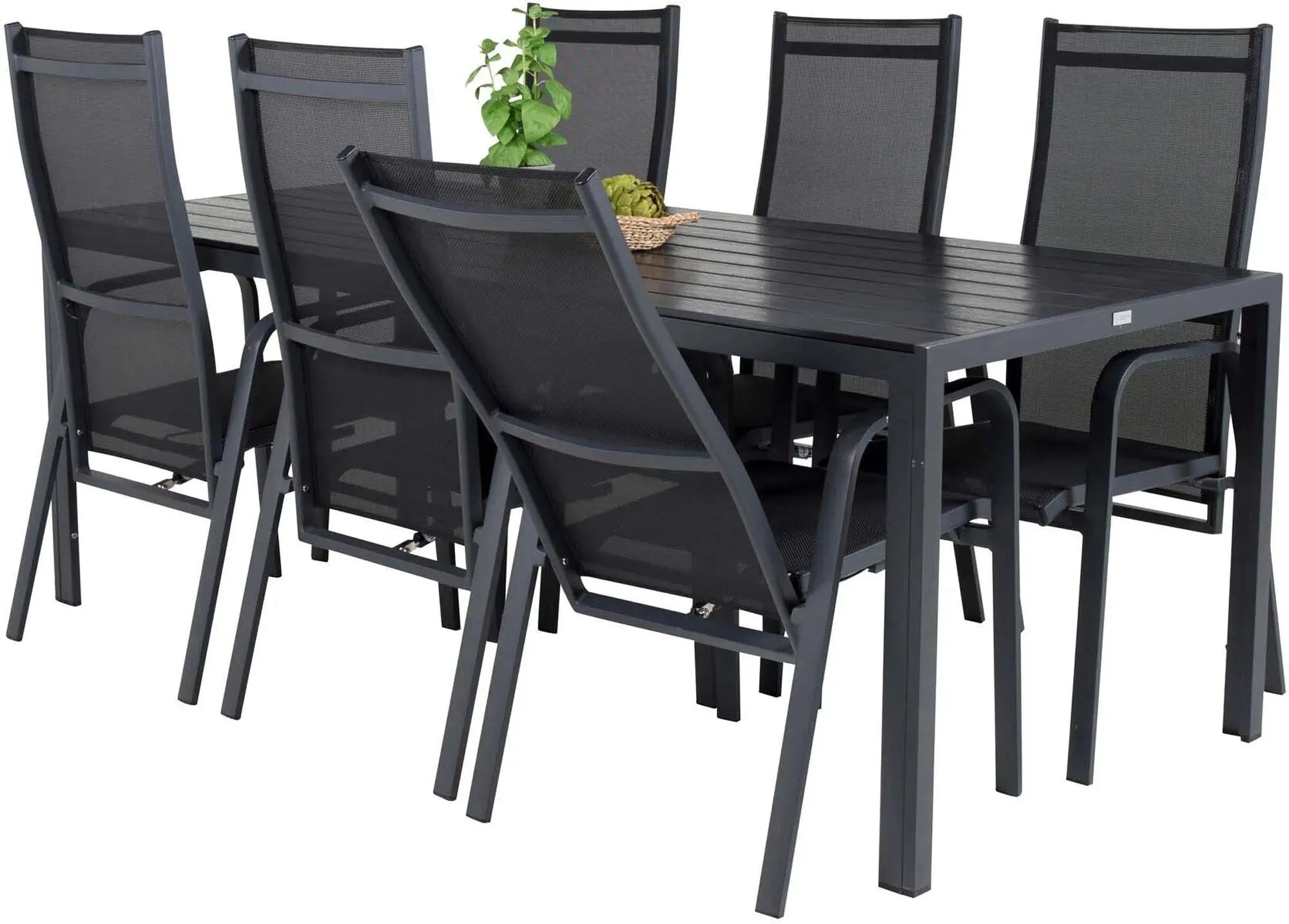 Genießen Sie das Break Outdoor-Set 205cm für 6 von Venture Home.