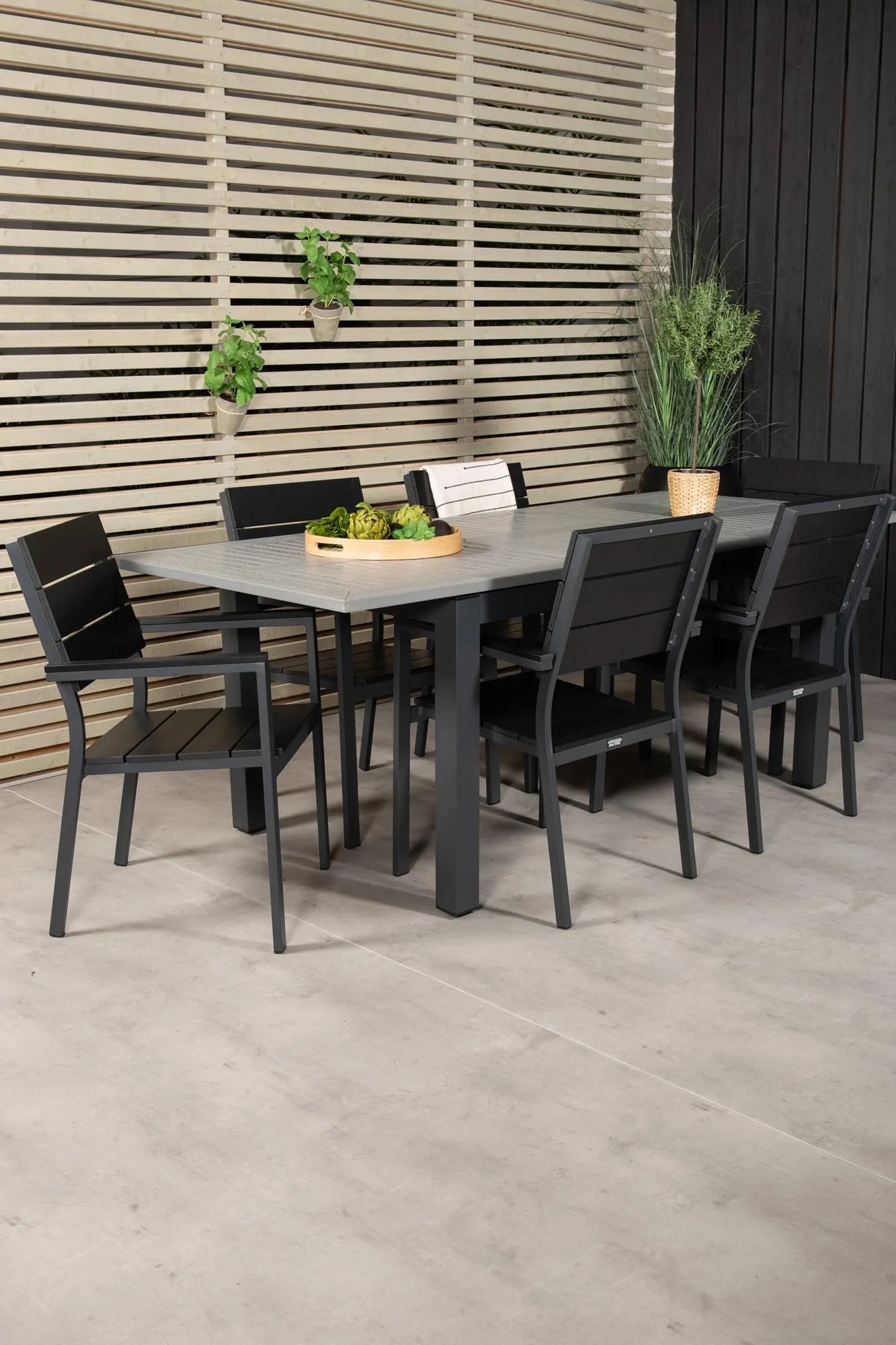 Venture Home Albany: Flexibles Outdoor-Set mit ausziehbarem Tisch.