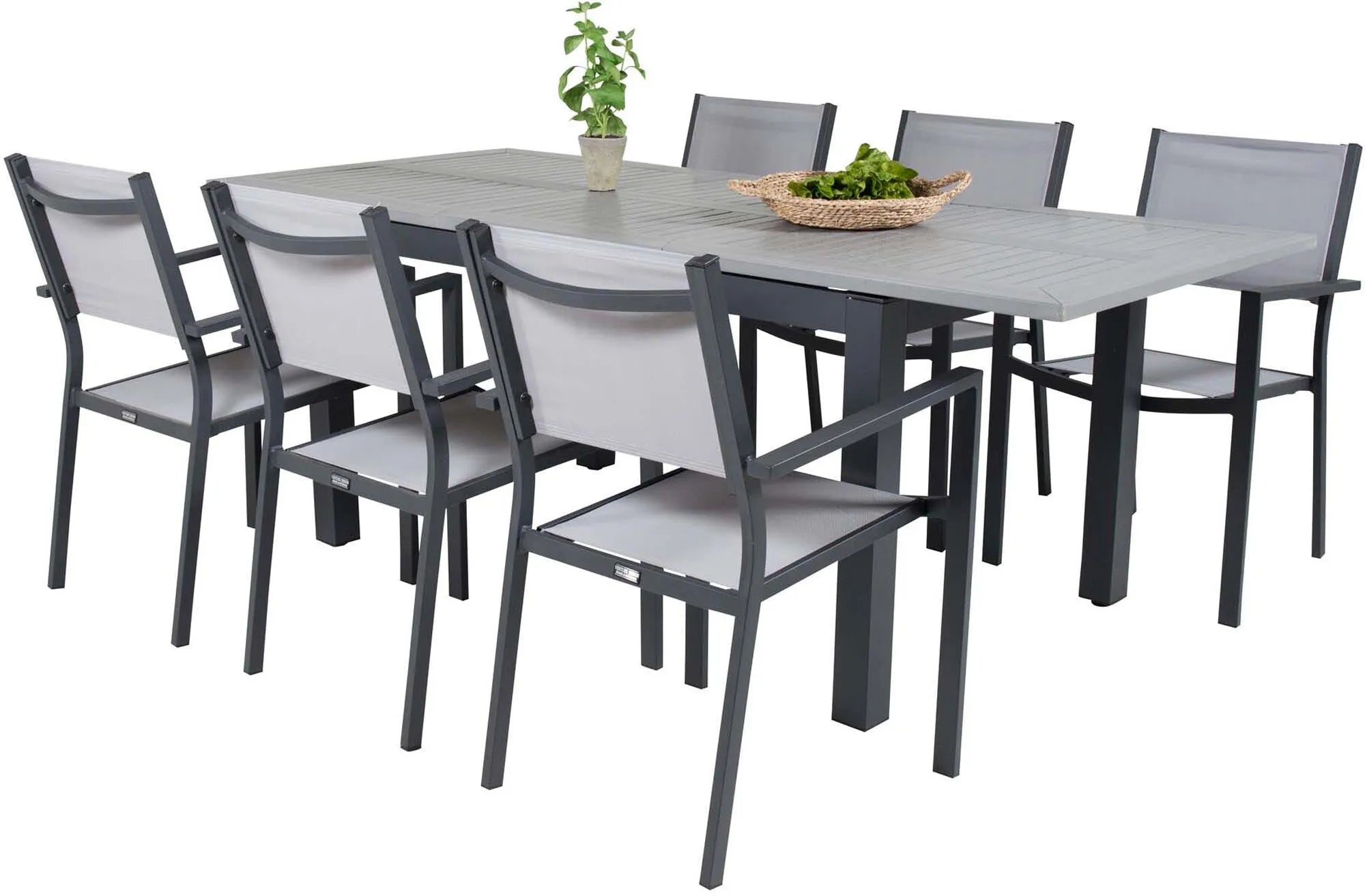 Venture Home Albany: Flexibles Outdoor-Set mit ausziehbarem Tisch.