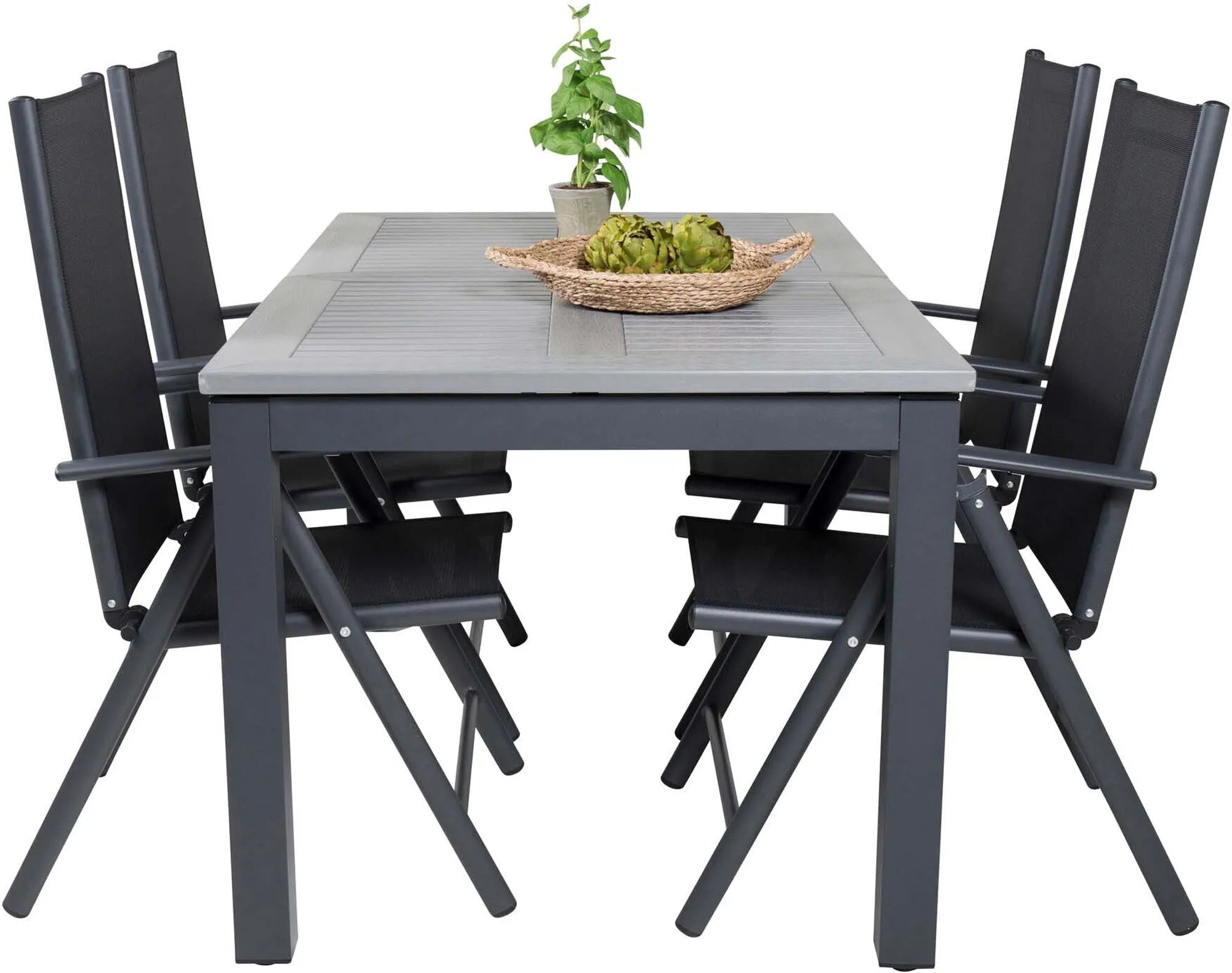 Elegantes Albany Set: Perfekt für flexible Outdoor-Dinner-Erlebnisse.