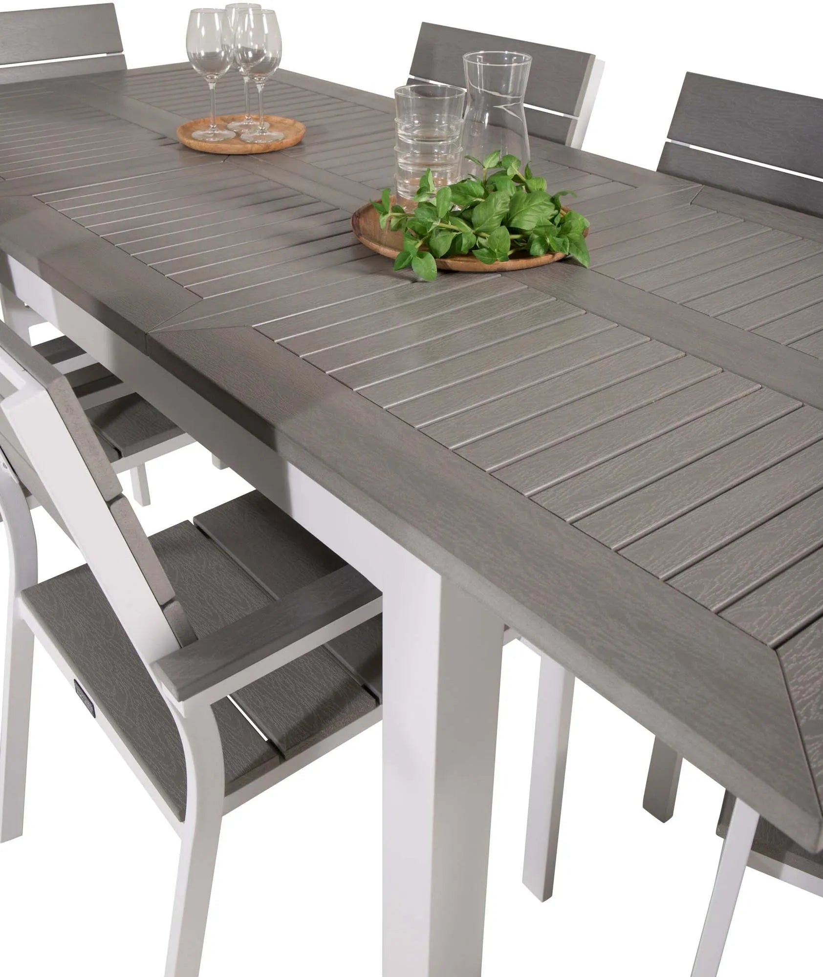 Venture Home Albany: Flexibles Outdoor-Set mit ausziehbarem Tisch.