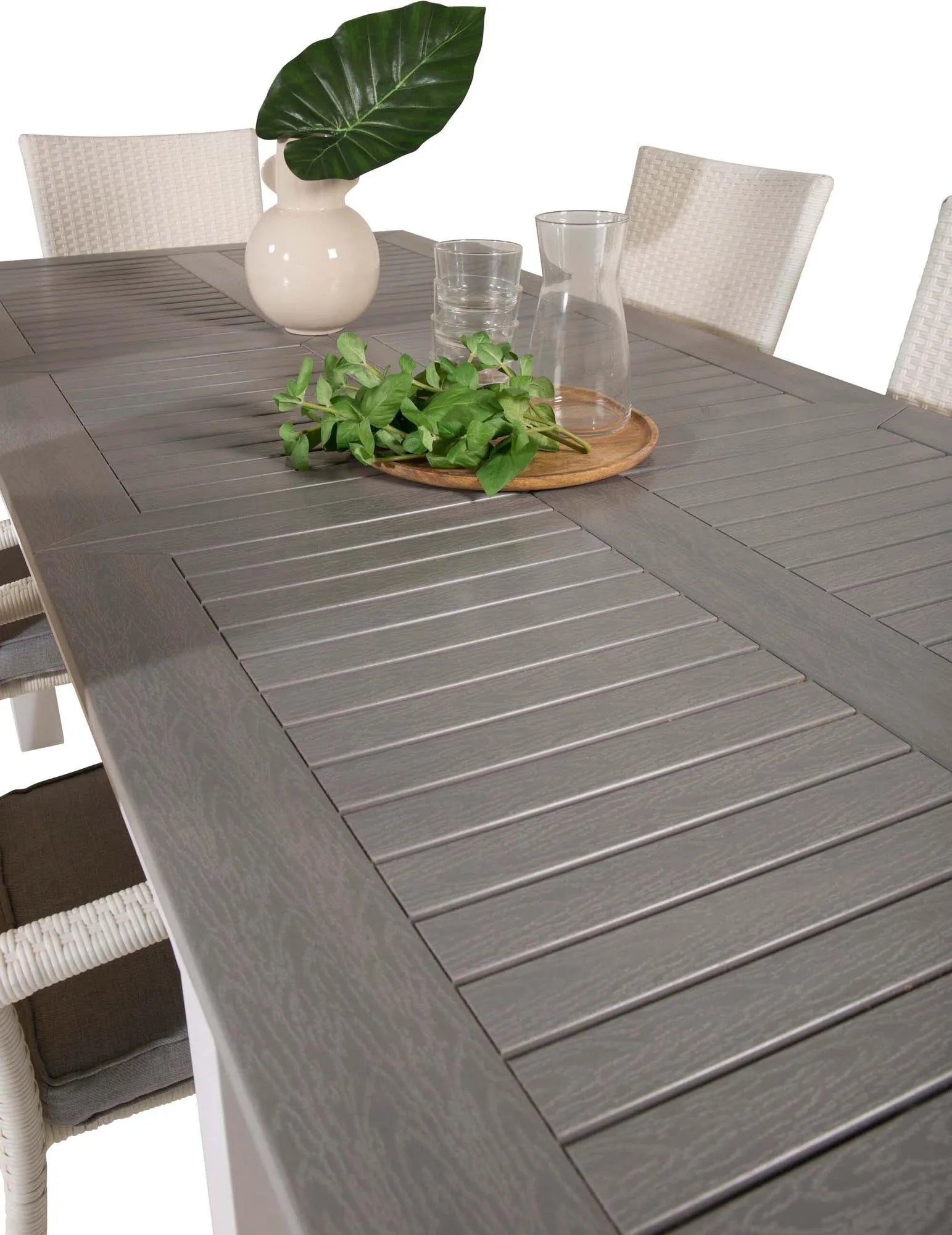 Venture Home Albany: Flexibles Outdoor-Set mit ausziehbarem Tisch.