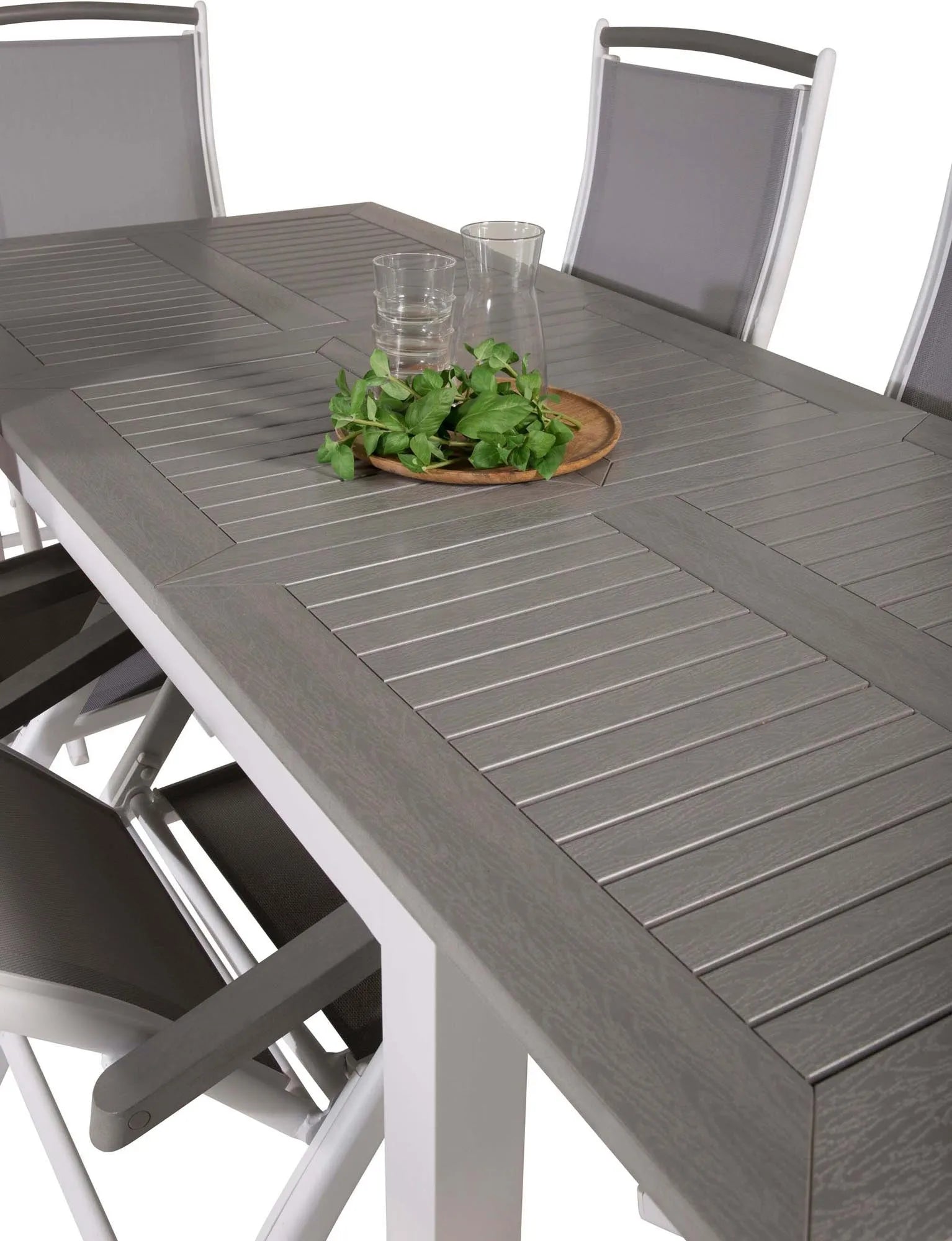 Venture Home Albany: Flexibles Outdoor-Set mit ausziehbarem Tisch.