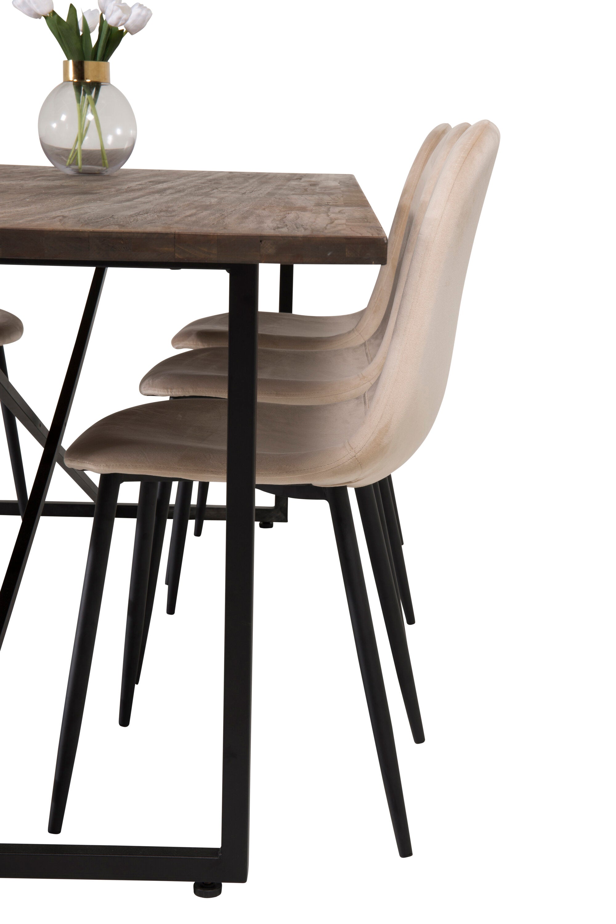 Padang Rechteckiges Essensset in  präsentiert im Onlineshop von KAQTU Design AG. Esszimmerset ist von Venture Home