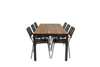 Tisch aus Bois mit Stühlen von Lindos