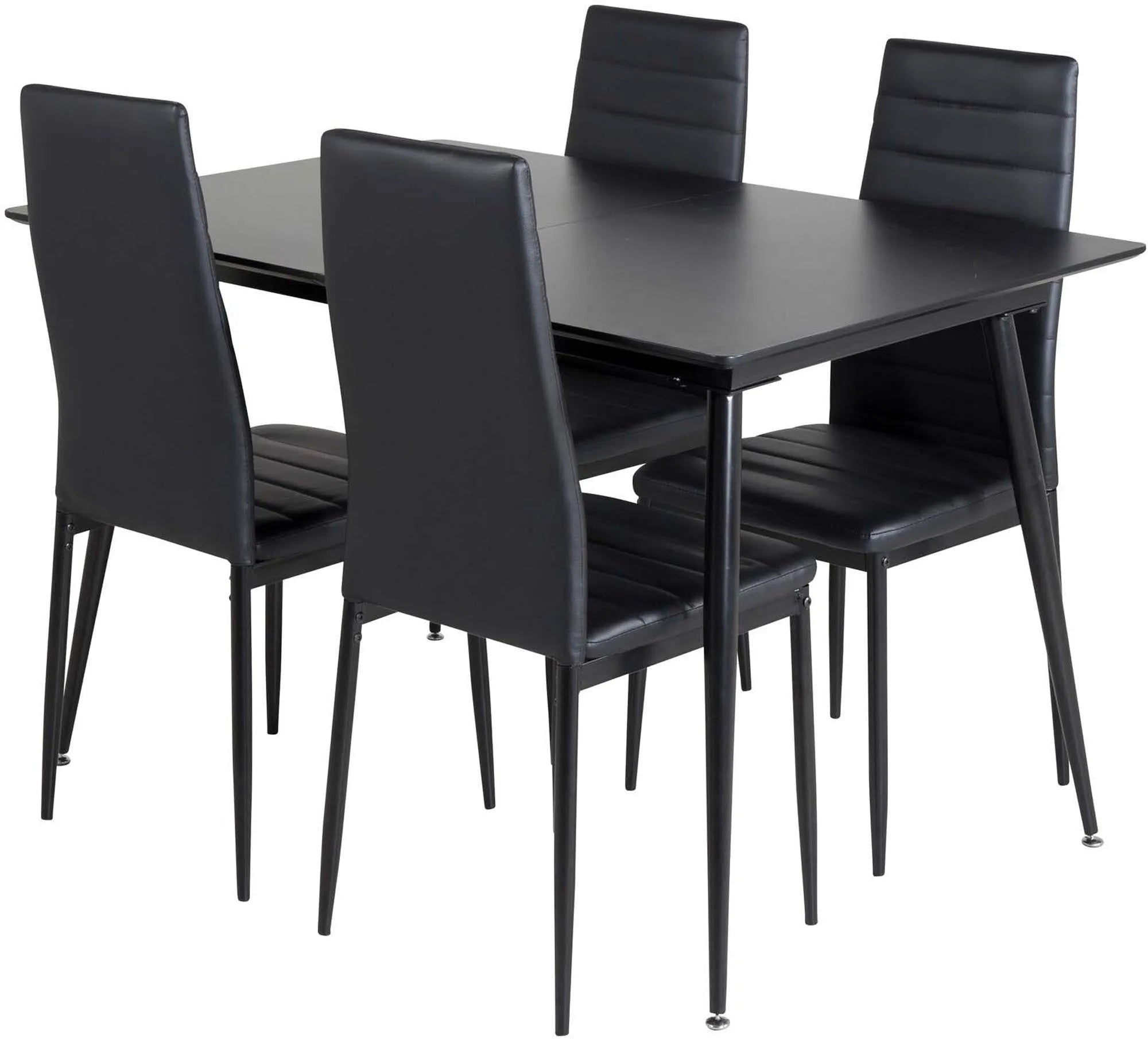 Silar Esszimmerset: Flexibler Tisch & 4 elegante Stühle von Venture Home.