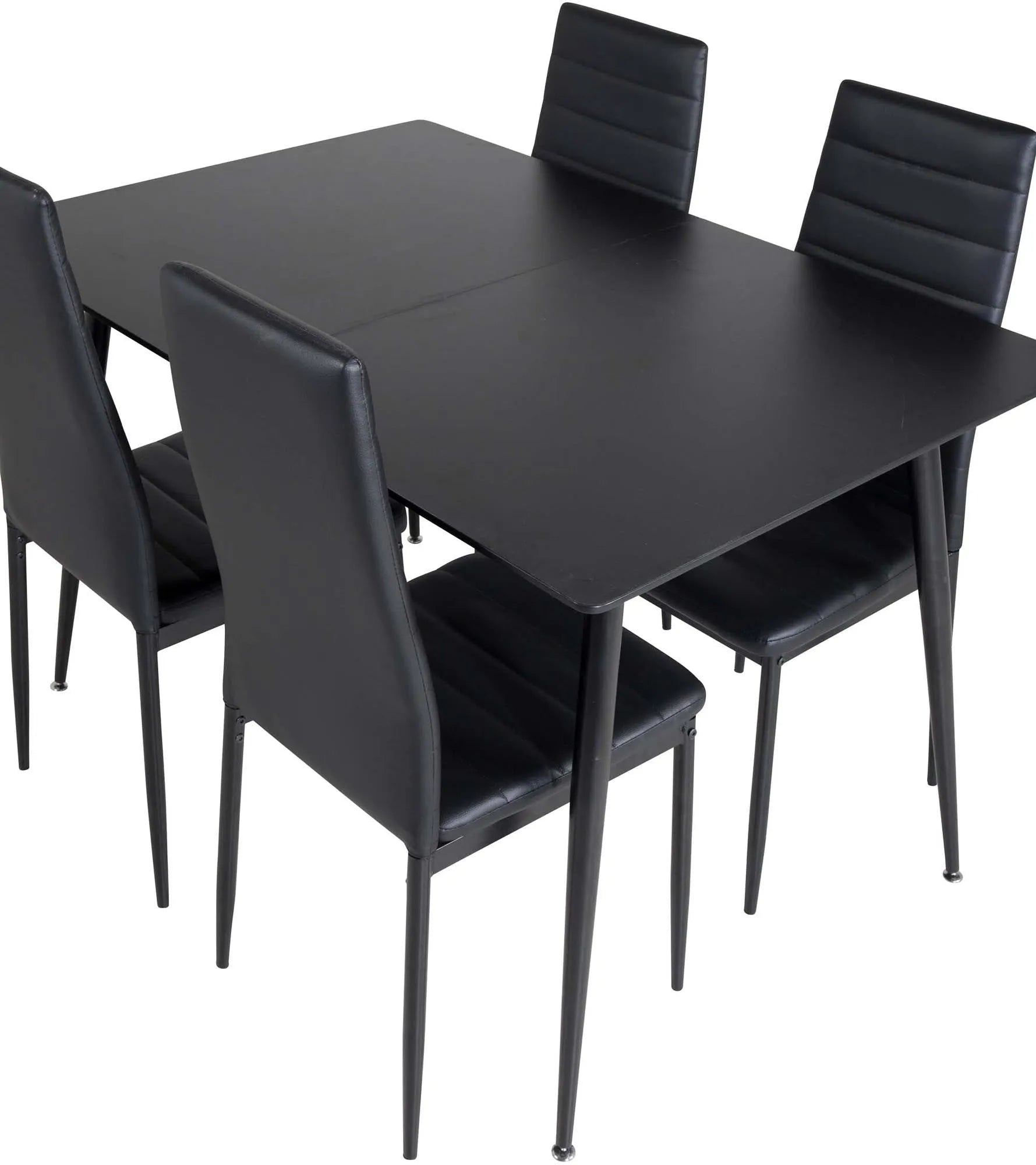 Silar Esszimmerset: Ausziehbarer Tisch & 4 Stühle, modern & praktisch.