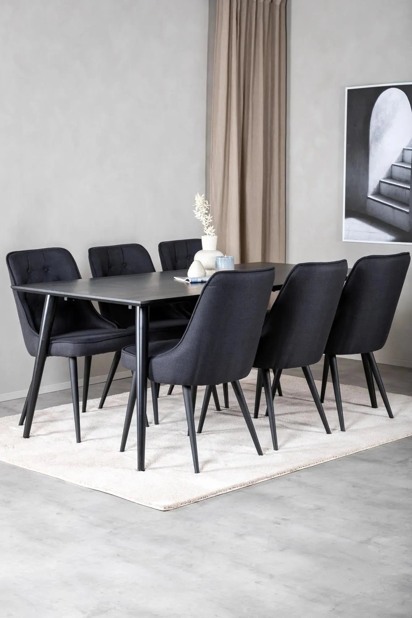 Stilvolles Dipp Esszimmerset: Velvet Deluxe 180cm für Ihr Zuhause.