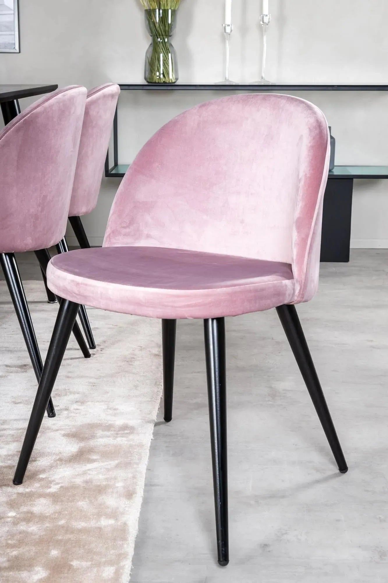 Elegantes Dipp Esszimmerset 180cm für 6, samtig, von Venture Home.