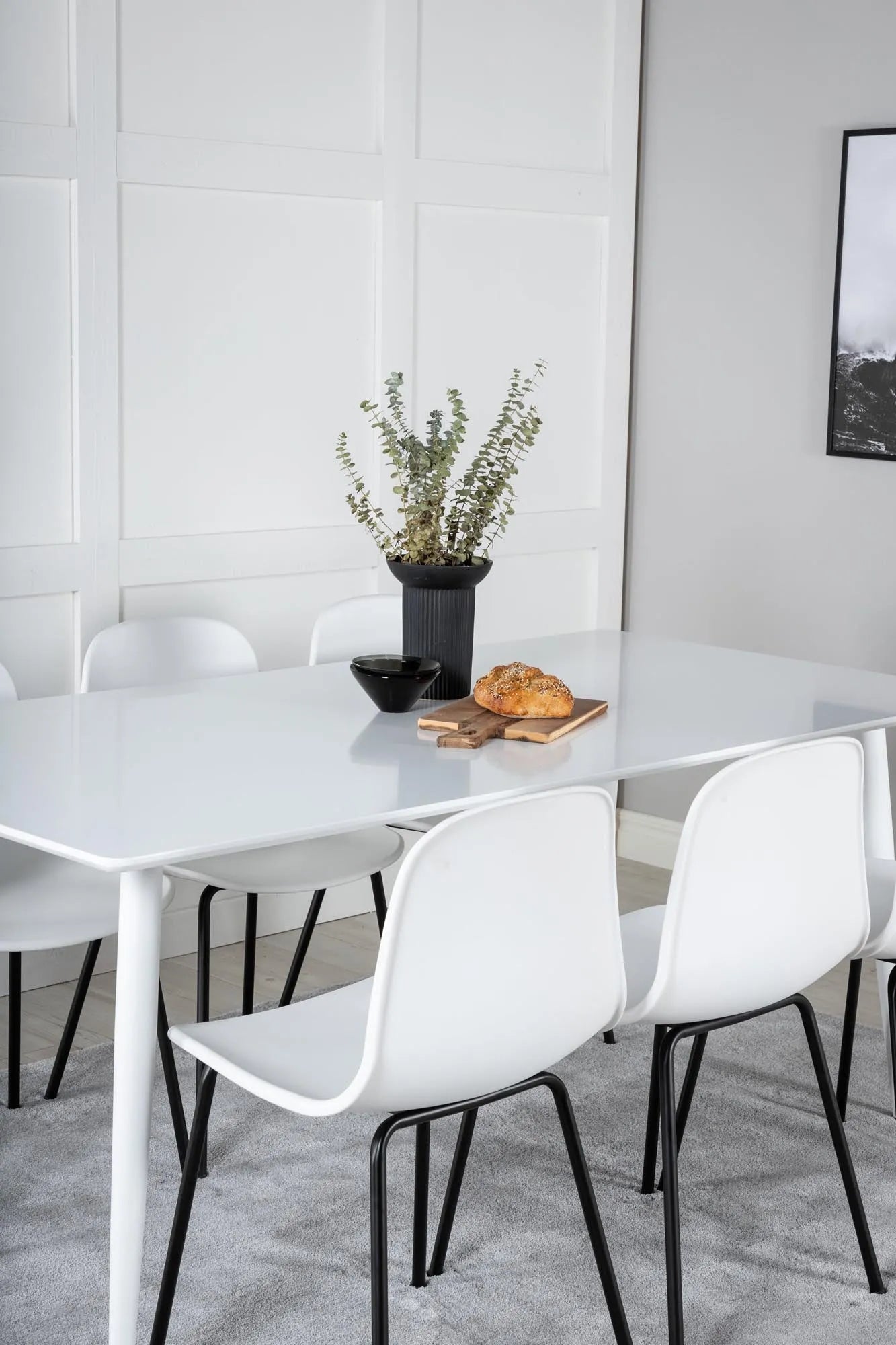 Elegantes Esszimmerset Polar 180cm für 6 Personen von Venture Home.