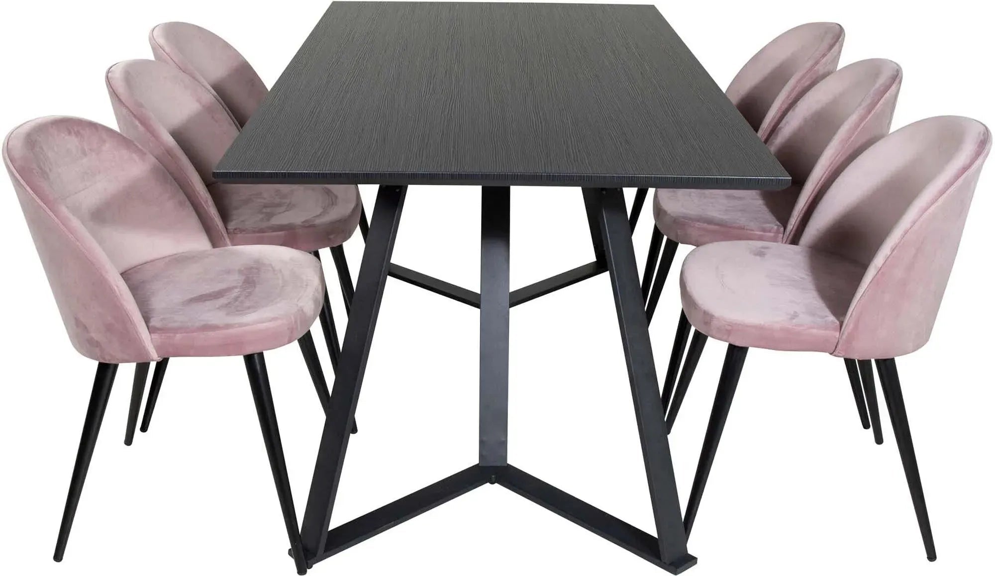 Marina Esszimmerset Velvet: Zeitloser Chic für Ihr Esszimmer.