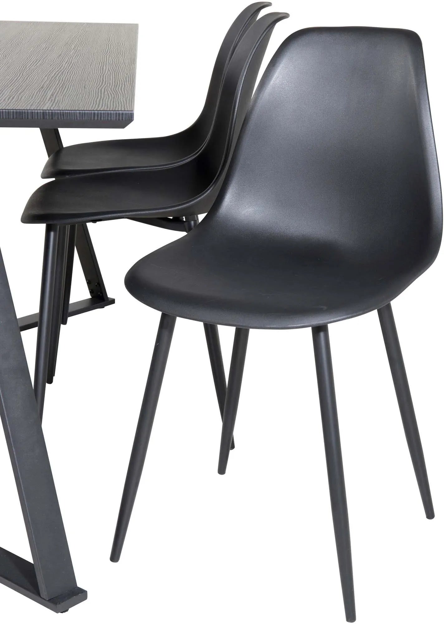 Elegantes Esszimmerset mit 180 cm Tisch und 6 Stühlen, modernes Design, ideal für stilvolle und komfortable Wohnräume.