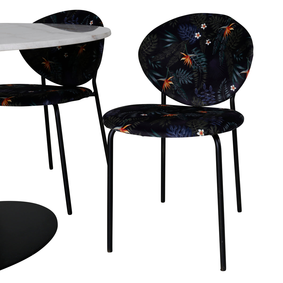 Estelle Esstisch mit Vault Stühlen in  präsentiert im Onlineshop von KAQTU Design AG. Bartischset ist von Venture Home