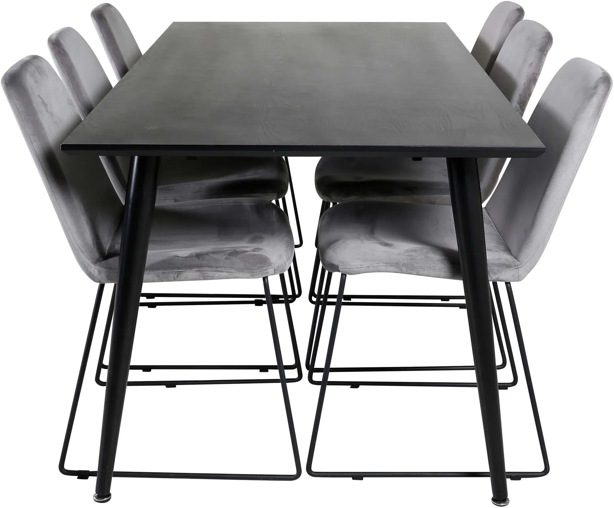 Stilvolles Dipp Esszimmerset 180cm mit 6 Stühlen von Venture Home.