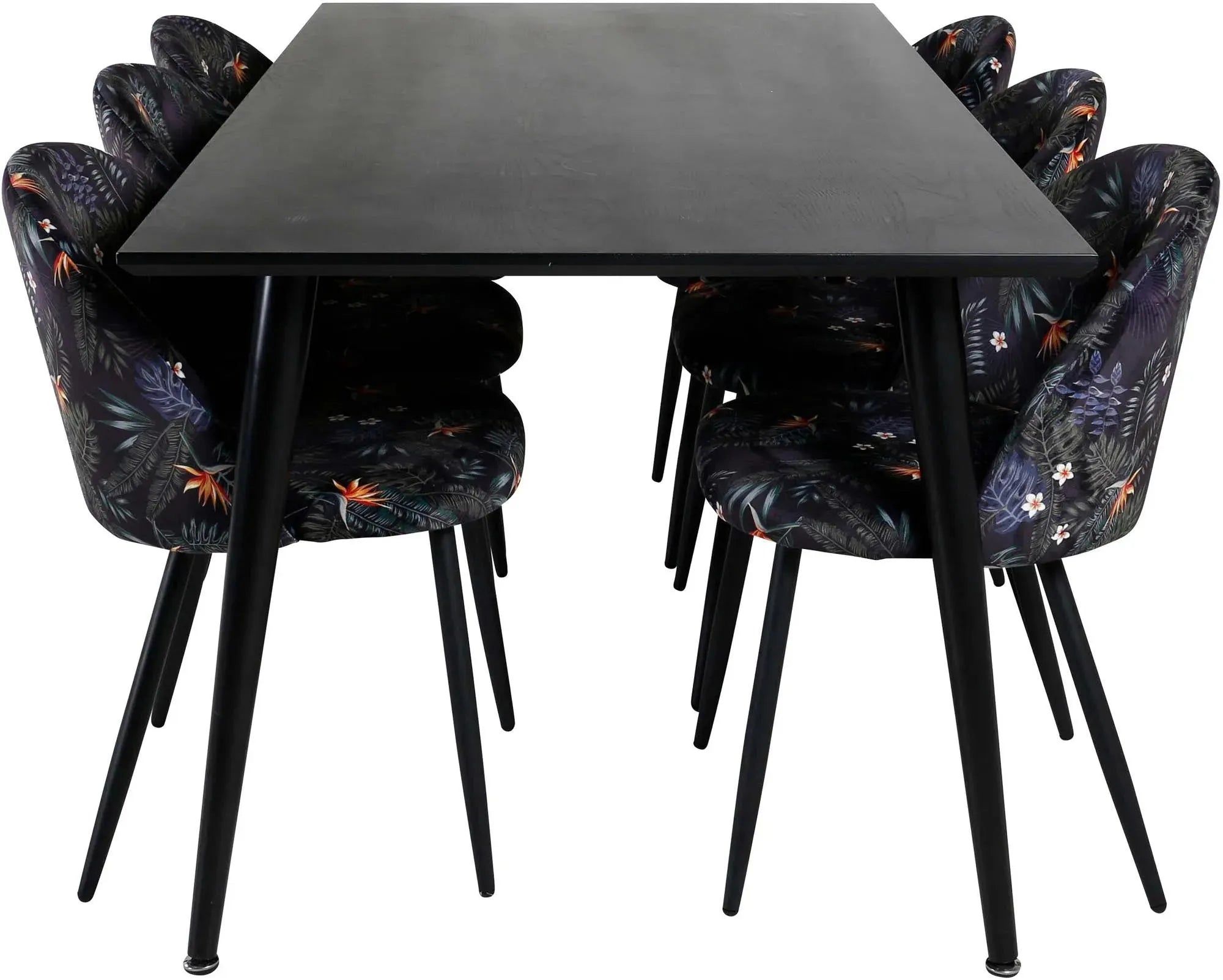 Stilvolles Dipp Esszimmerset 180cm für 6, samtig, von Venture Home.