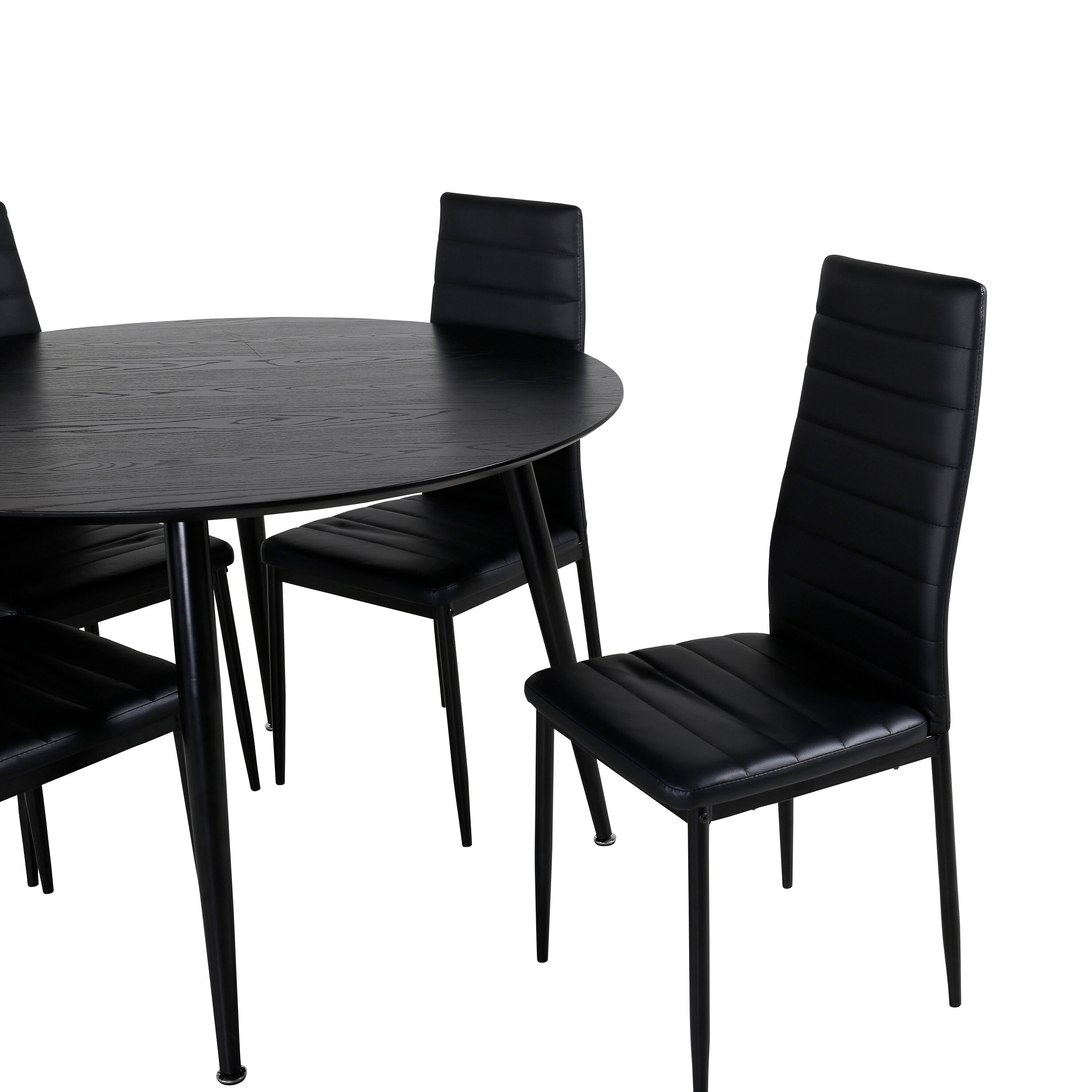 Dipp Esstisch mit Slim Stühlen in  präsentiert im Onlineshop von KAQTU Design AG. Bartischset ist von Venture Home