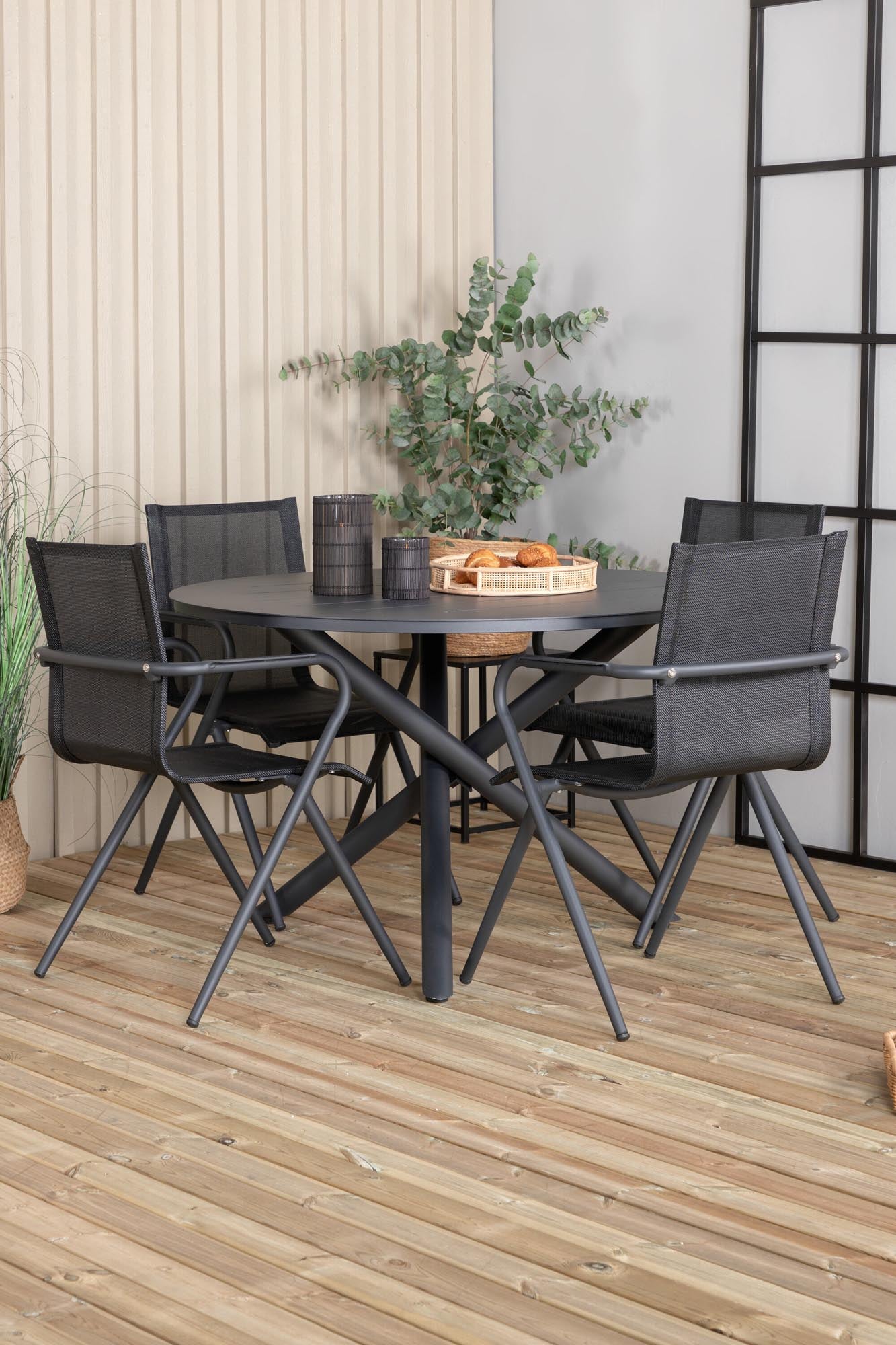 Elegantes Alma Tischset für stilvolle Outdoor-Dinner von Venture Home.