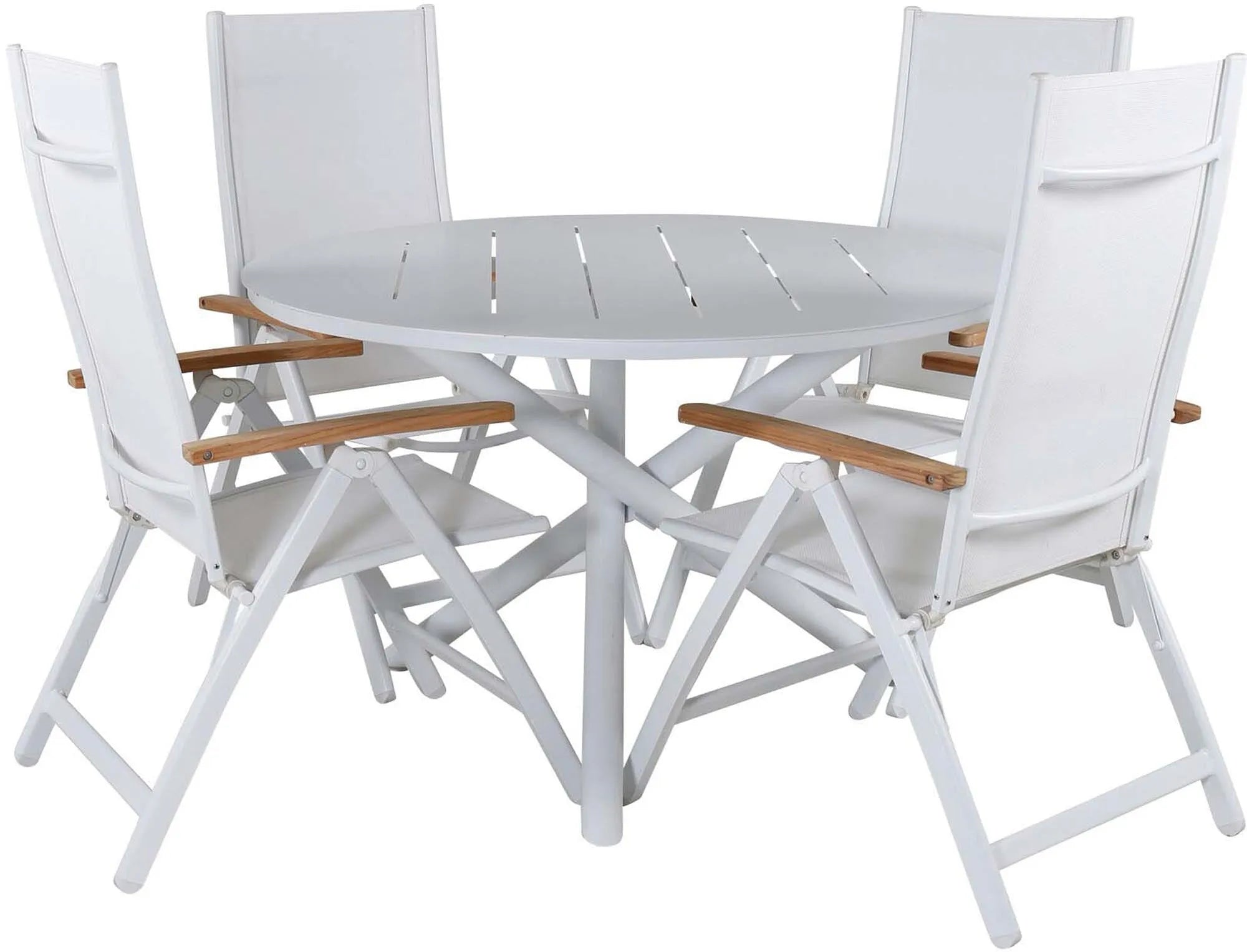 Robustes Alma Set: Ideal für stilvolle Outdoor-Dinnerabende.