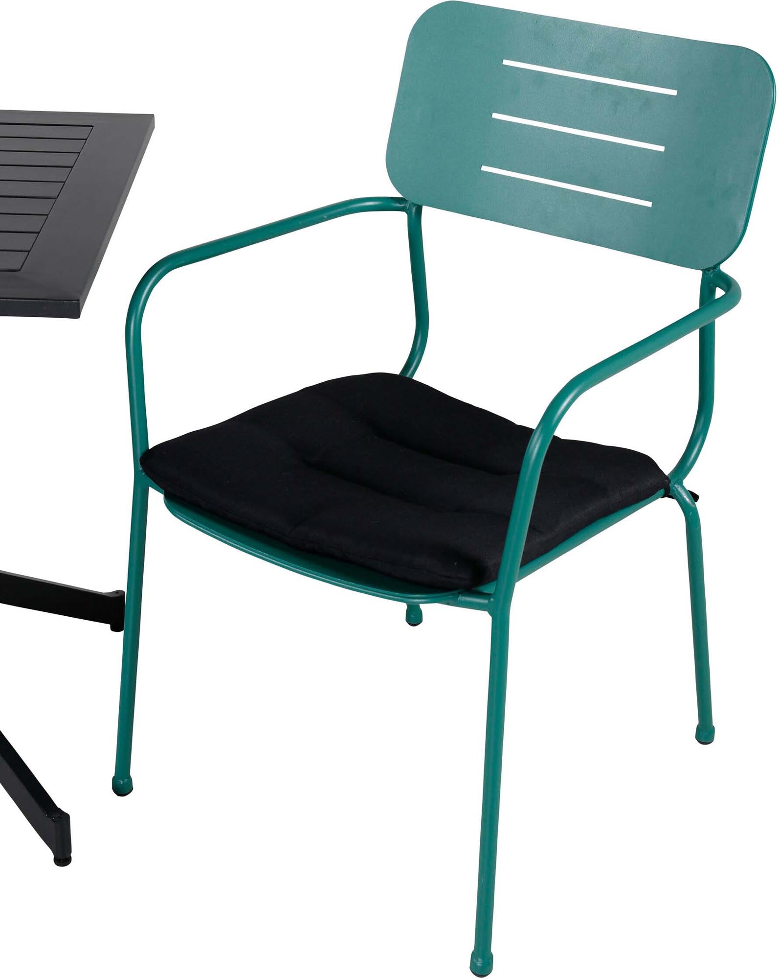 Way Outdoor-Tischset + Nicke 70cm/2St. in Grün präsentiert im Onlineshop von KAQTU Design AG. Gartentischset ist von Venture Home