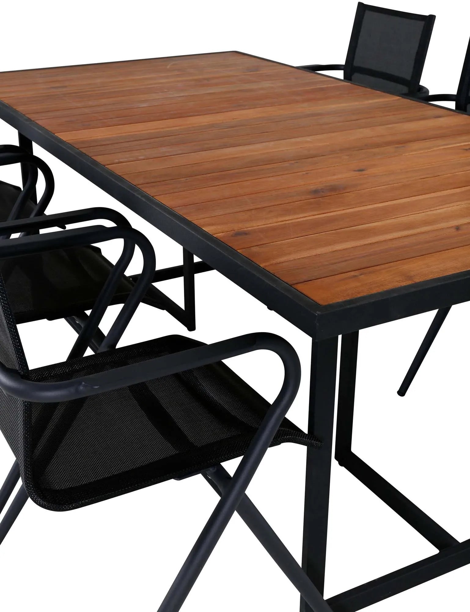Stilvolles Khung Tischset 200cm für 6, ideal für Terrasse & Balkon.
