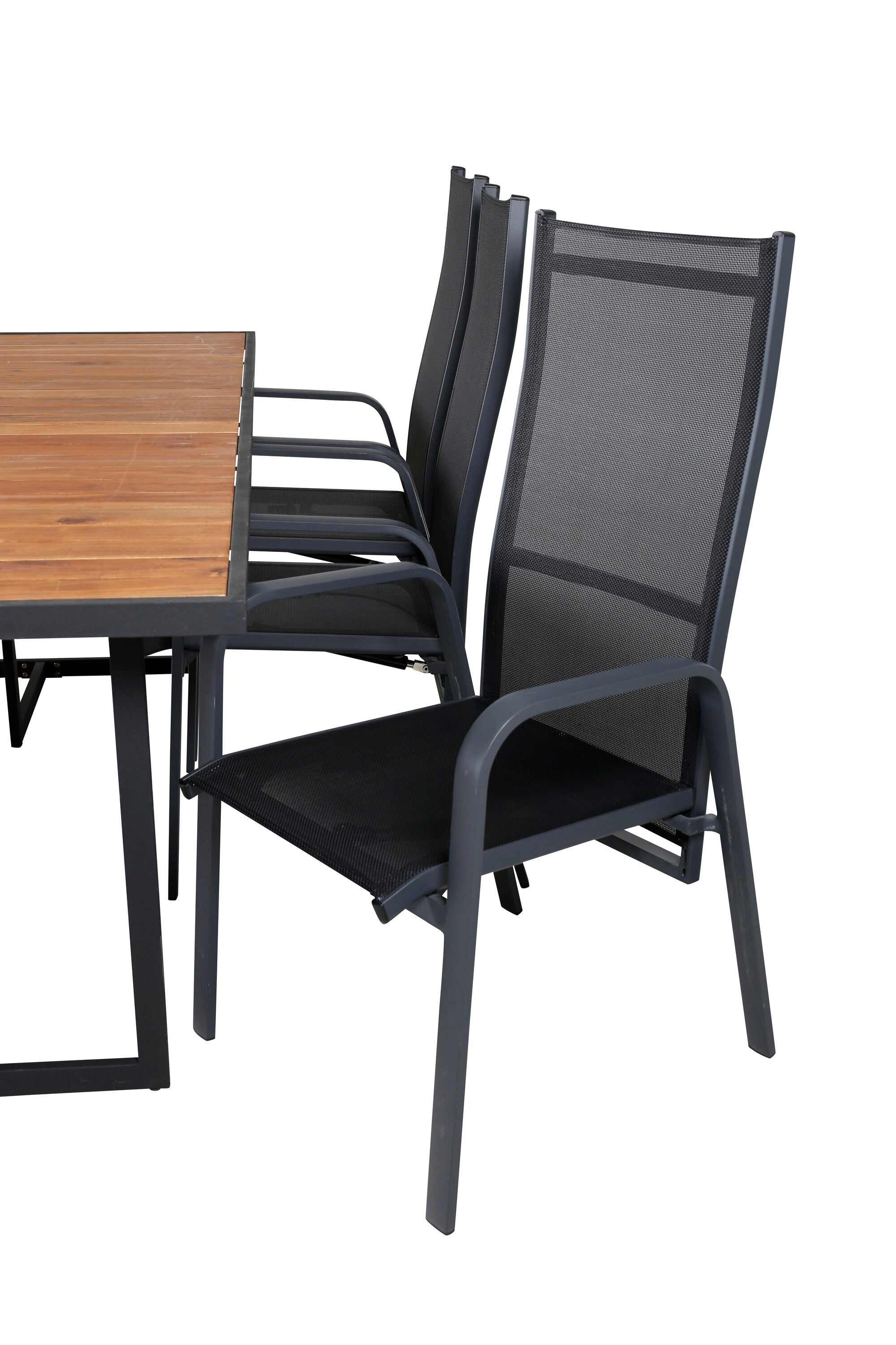 Khung Rechteckiges Gartentisch-Set + Copacabana