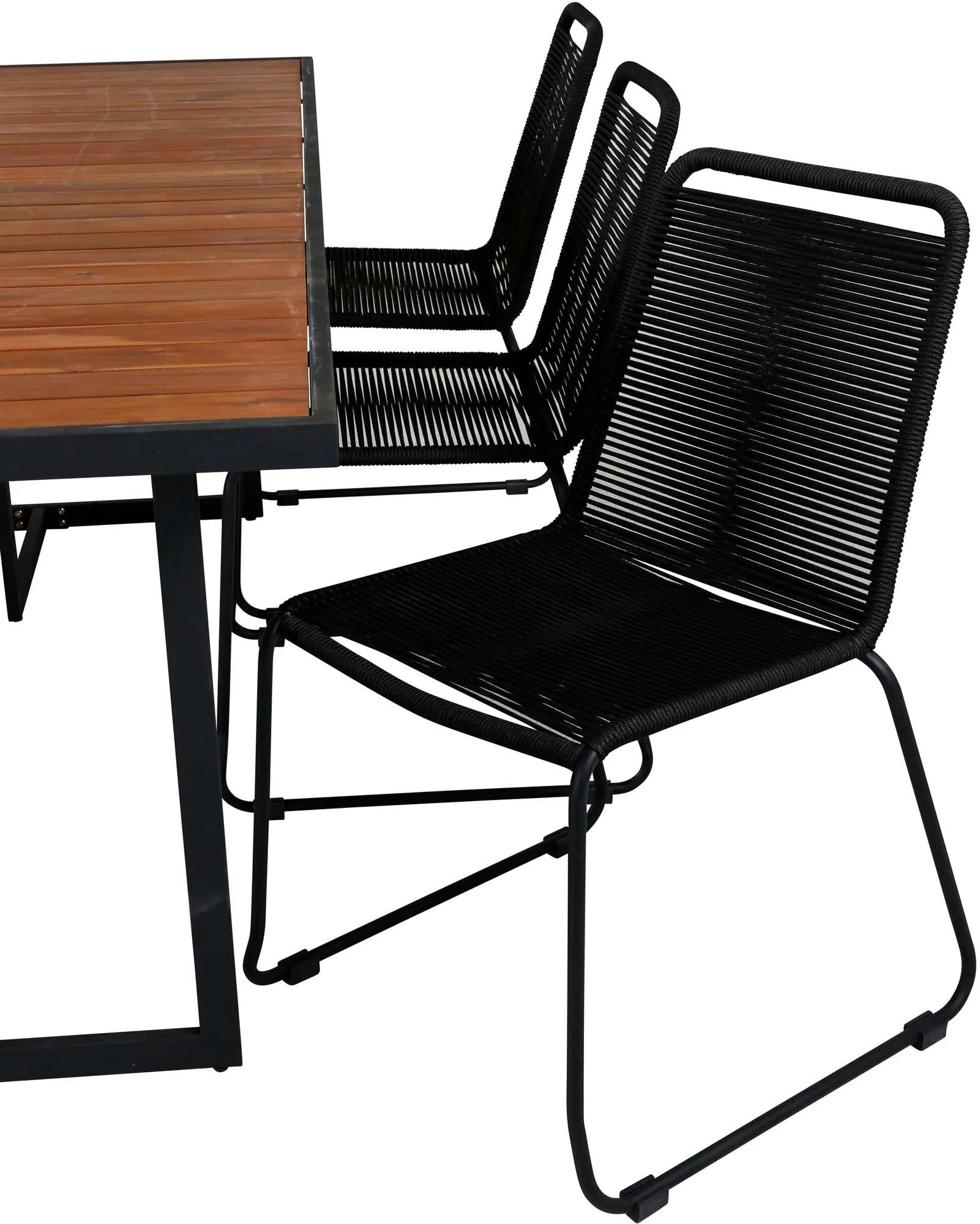 Elegantes Khung Tischset 200cm für stilvolle Outdoor-Dinner.