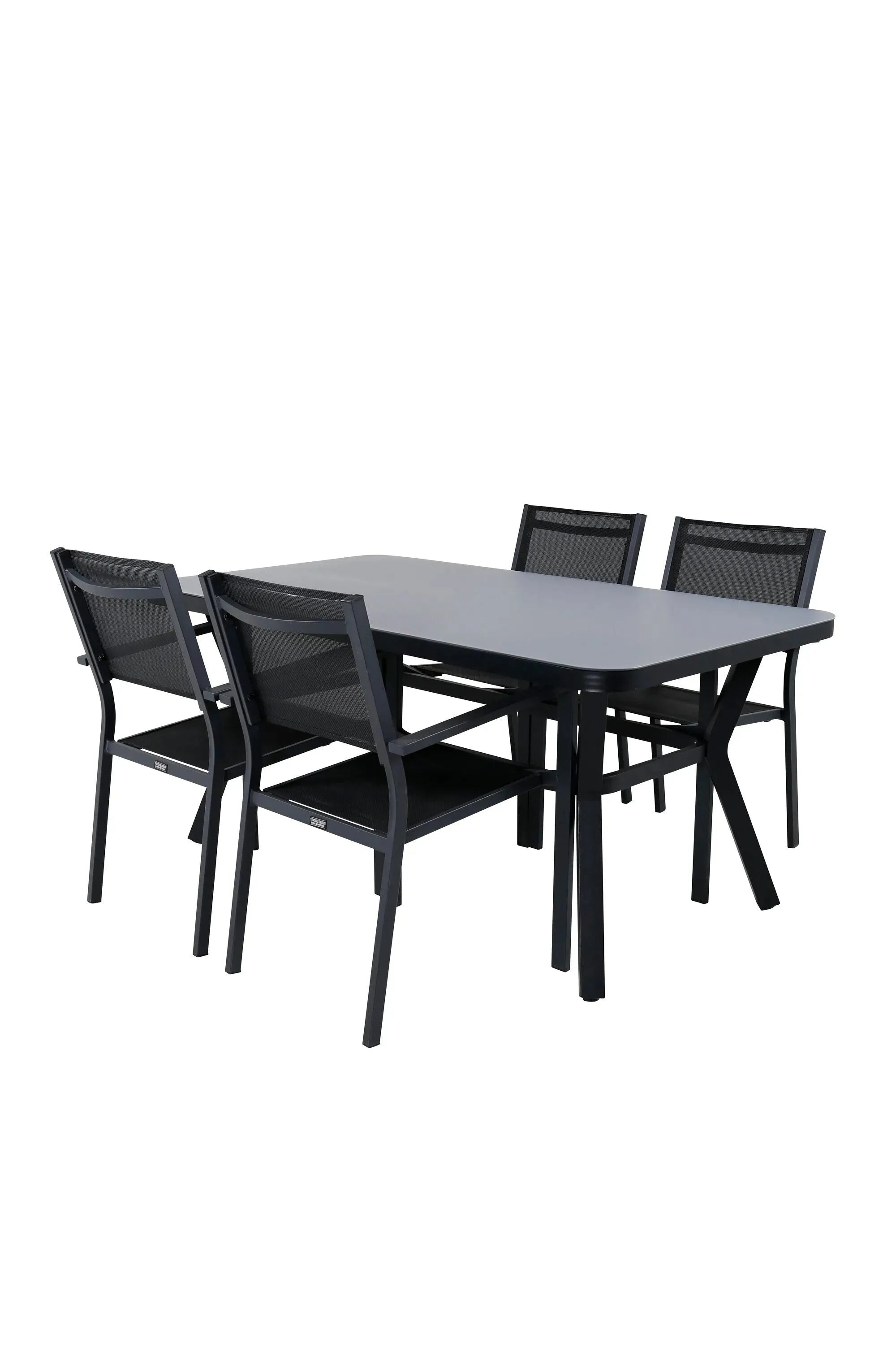 Modernes Virya Esszimmer Set mit 4 Stühlen von Venture Home.