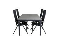 Levels Outdoor-Tischset ausziehbar + Albany 160cm/6St.