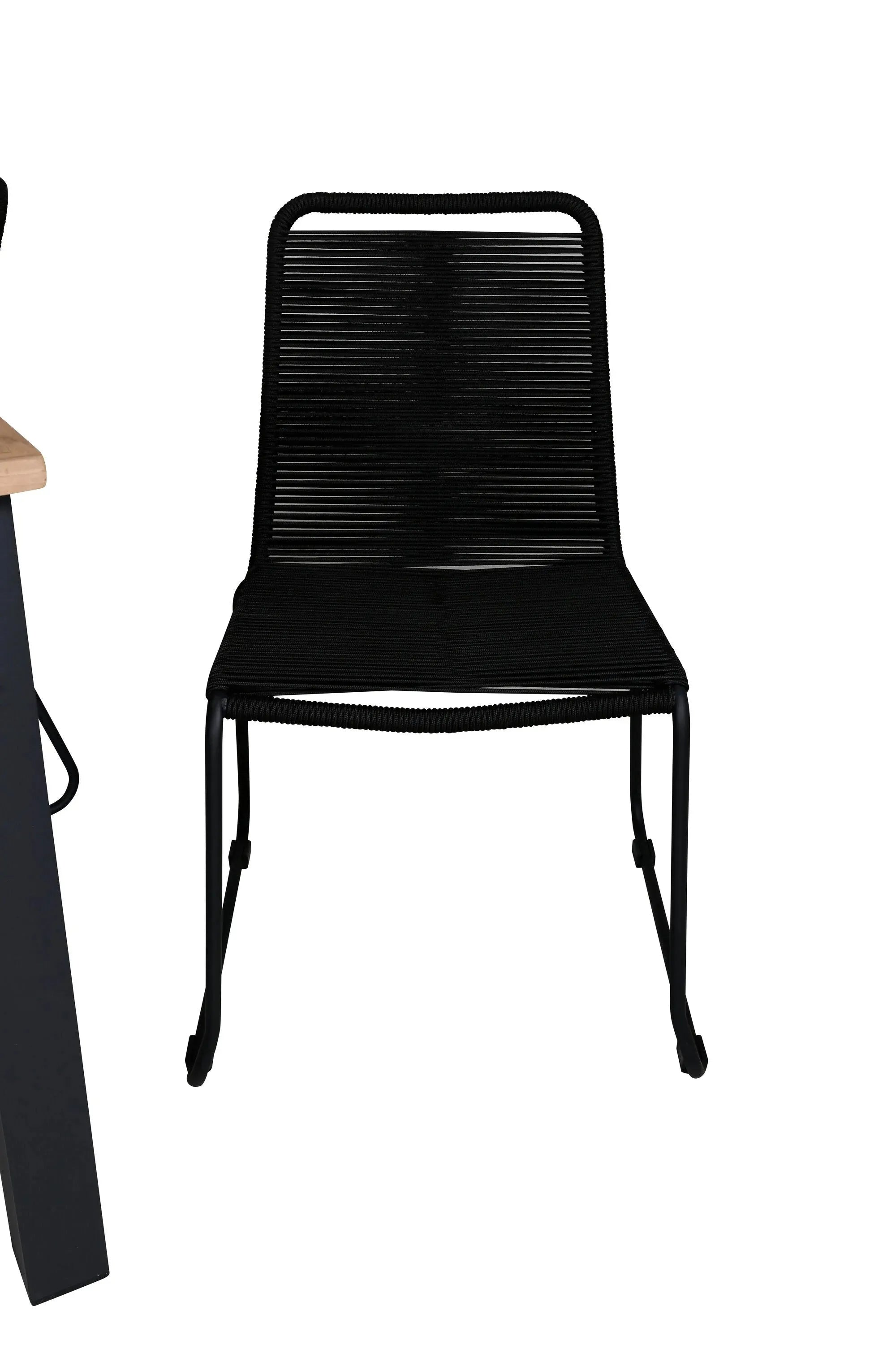 Elegantes, ausziehbares Teakholz-Set für stilvolle Gartenmomente mit bequemen Lindos-Stühlen.