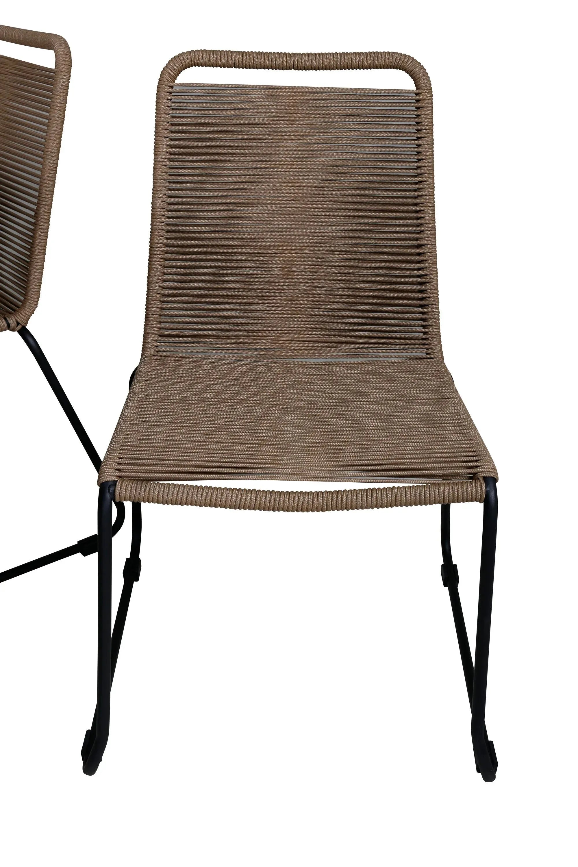 Elegantes, ausziehbares Teakholz-Set für stilvolle Gartenmomente mit bequemen Lindos-Stühlen.