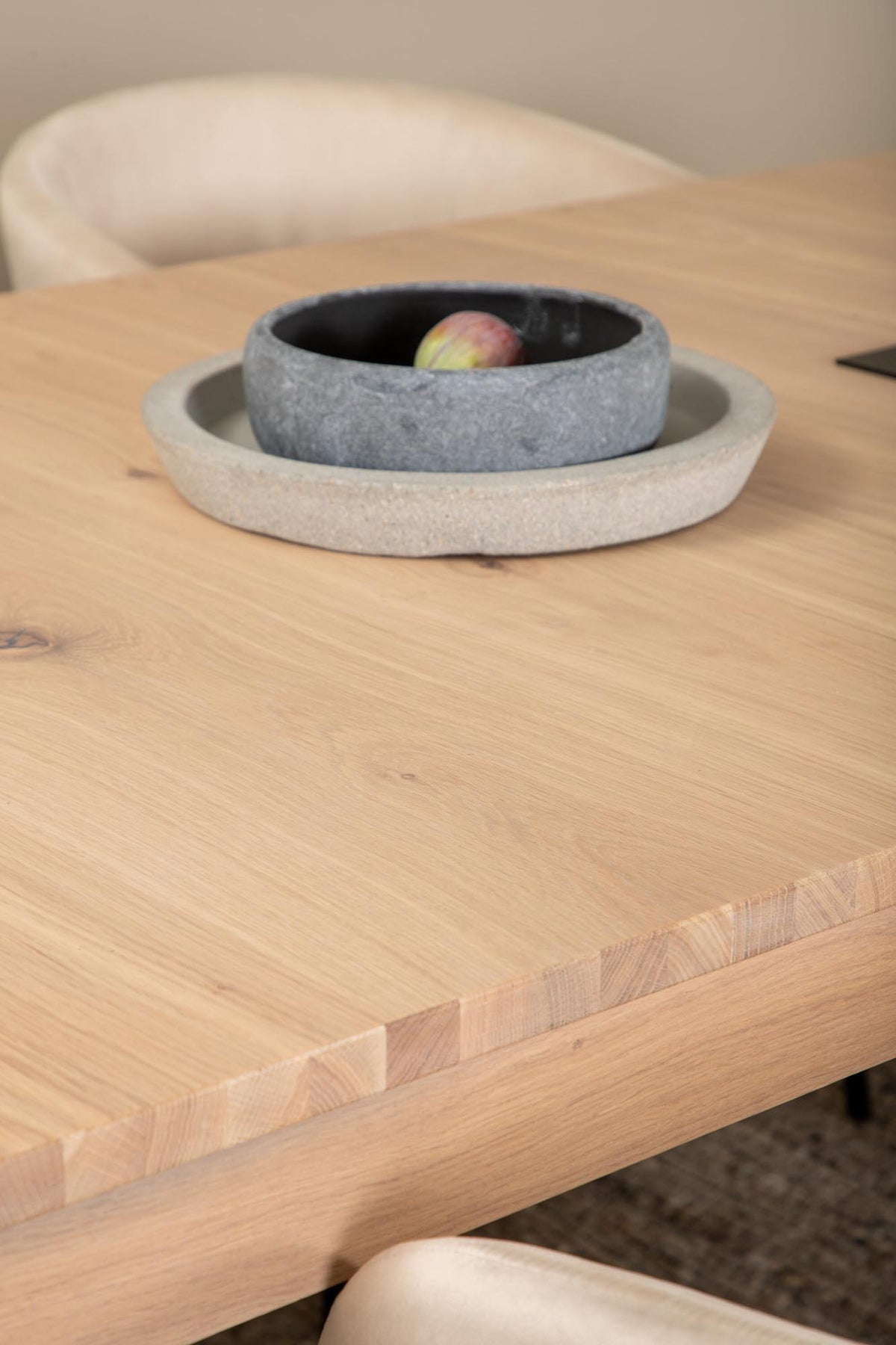 Slider Esszimmerset ausziehbar + Berit 170cm/6St. in Beige, Schwarz präsentiert im Onlineshop von KAQTU Design AG. Esszimmerset ist von Venture Home