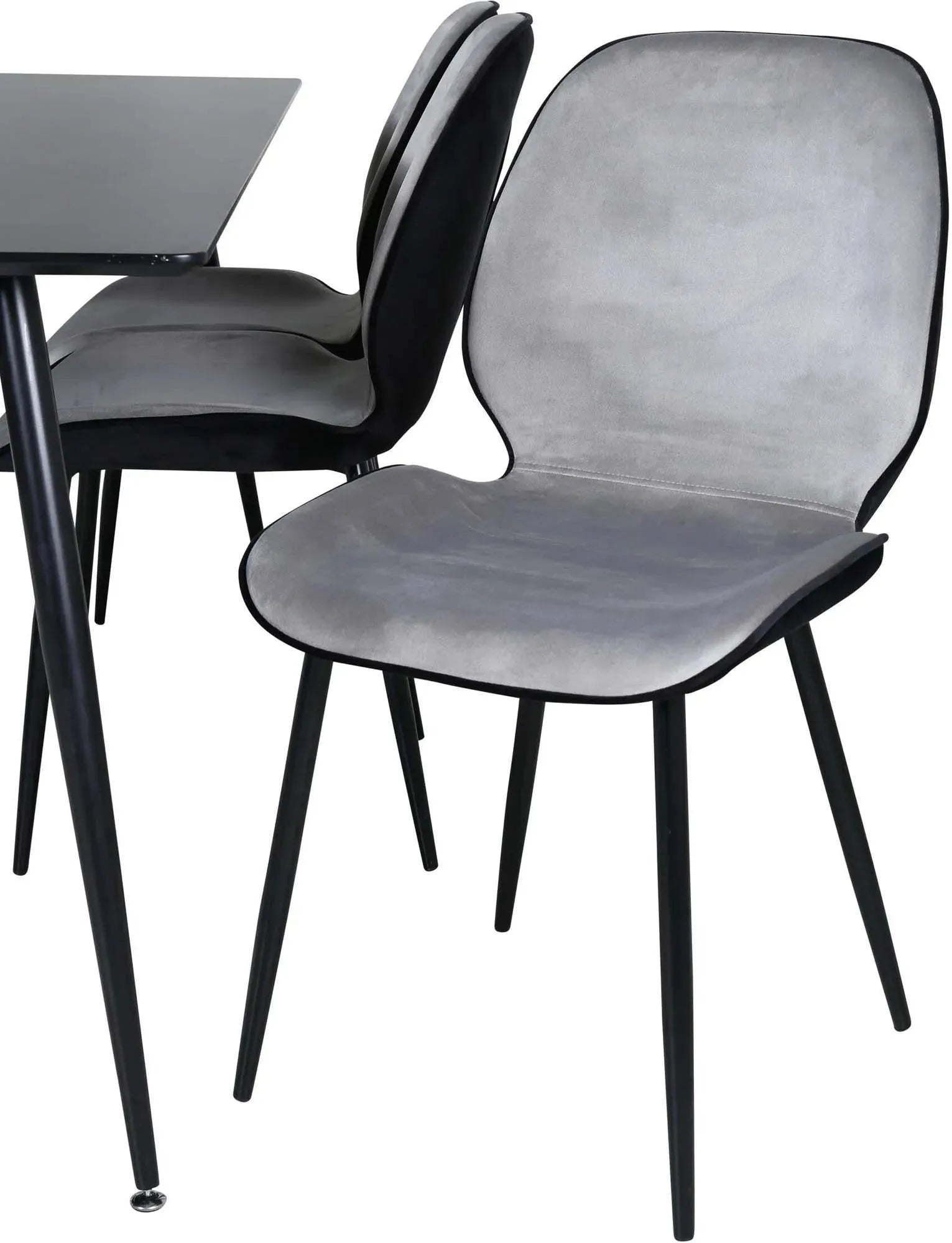 Silar Esszimmerset: 180cm Tisch & 6 Stühle für stilvolle Dinner.