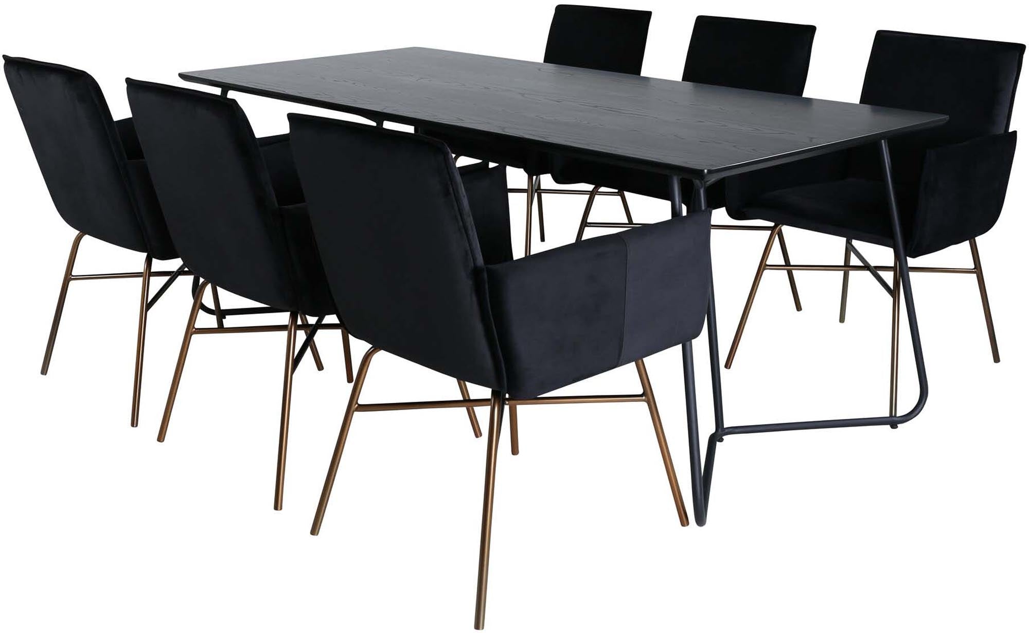 Stilvolles Petra Esszimmerset 190cm/6St. von Venture Home geniessen.