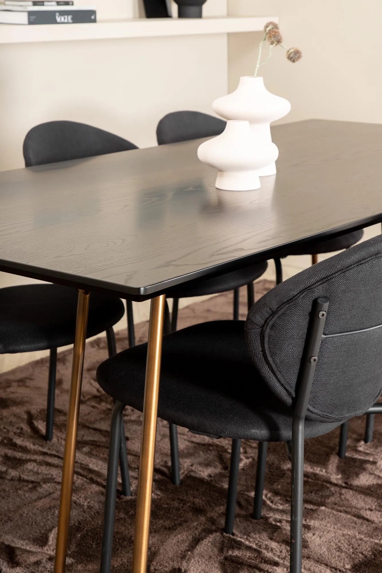 Modernes Petra Esszimmerset 190cm mit 6 Stühlen von Venture Home.