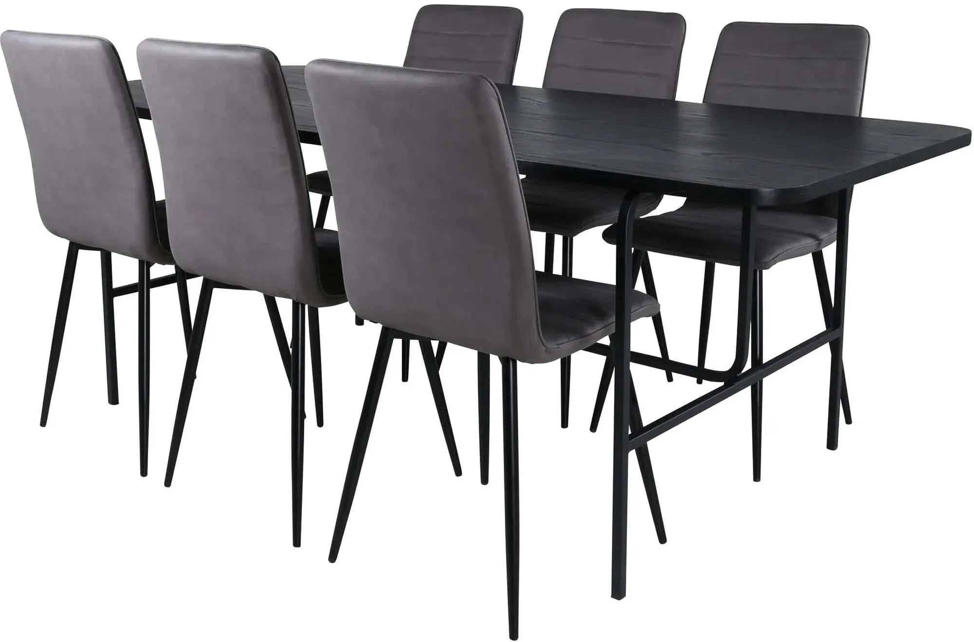Stilvolles Uno Esszimmerset für 6, 200cm Tisch von Venture Home.