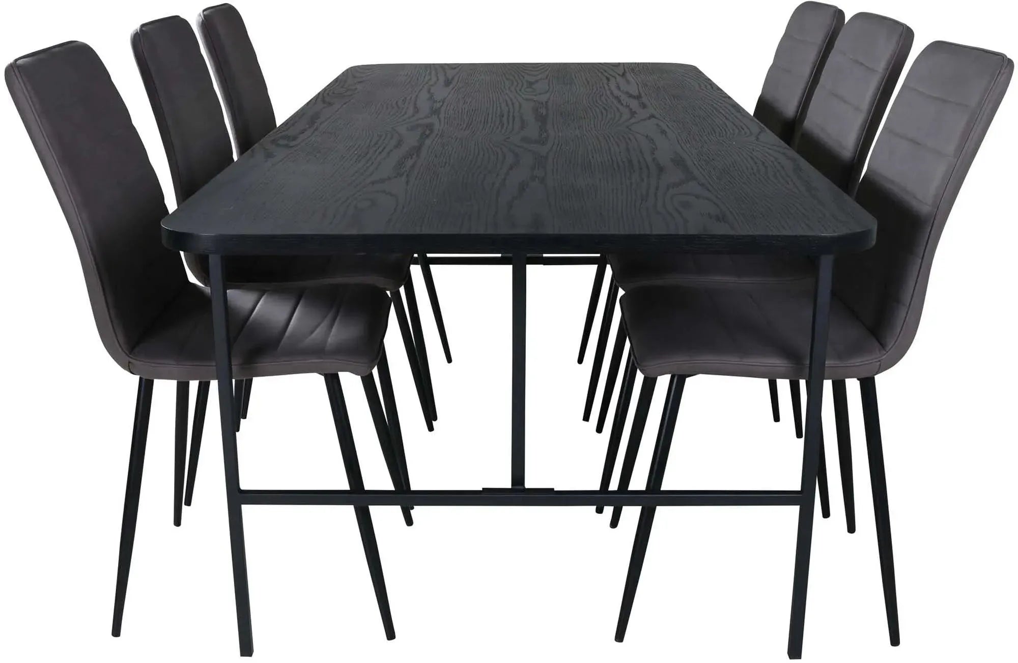 Elegantes Uno Esszimmerset für 6 Personen, 200cm Tisch von Venture Home.
