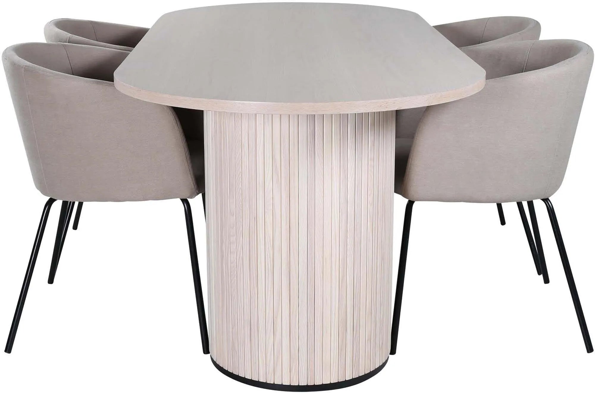 Elegantes Bianca Set: Perfekt für moderne, großzügige Essbereiche.