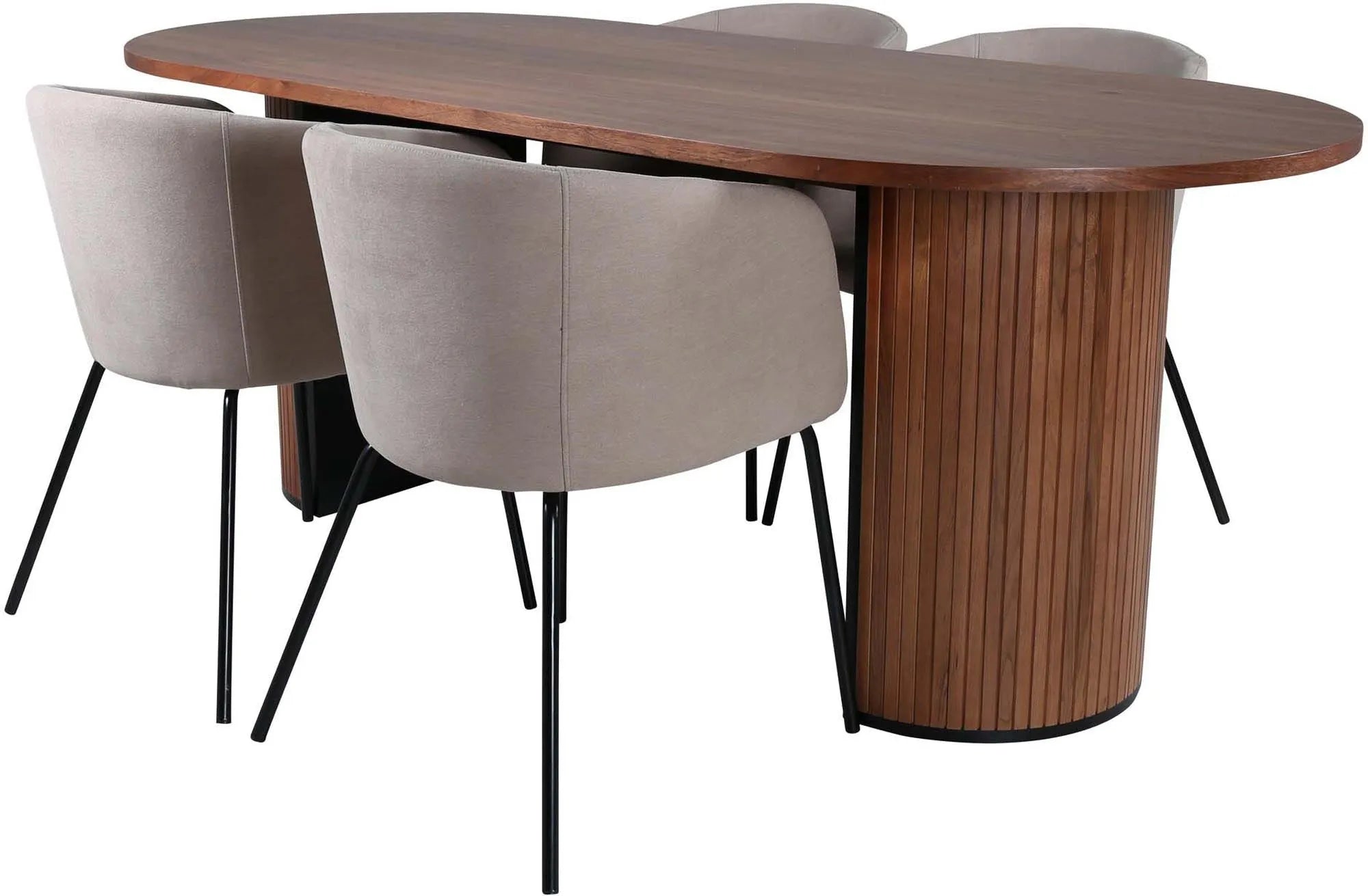 Stilvolles Bianca Set: Ideal für geräumige, zeitgemäße Esszimmer.