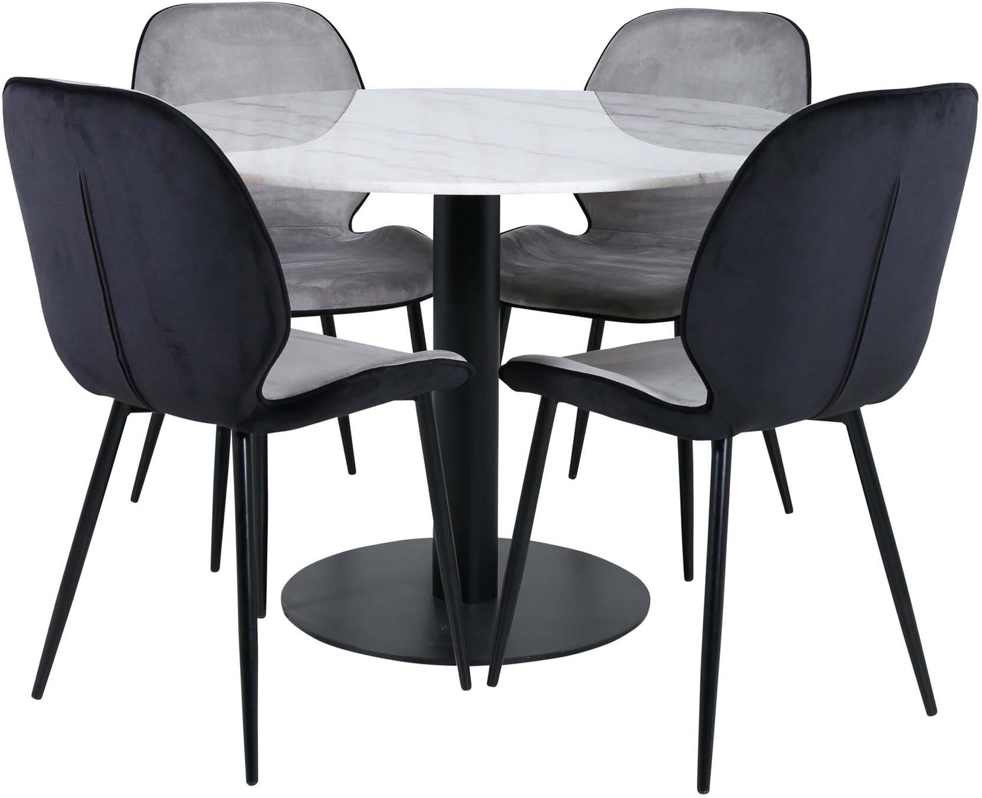 Estelle Esszimmerset + Emma ⌀106cm/4St.