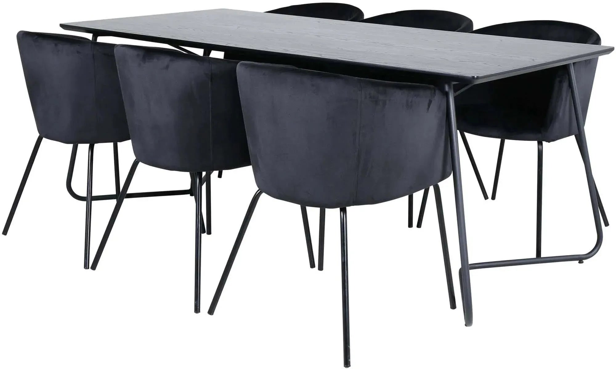 Elegantes Petra Esszimmerset 190cm mit 6 Stühlen von Venture Home.