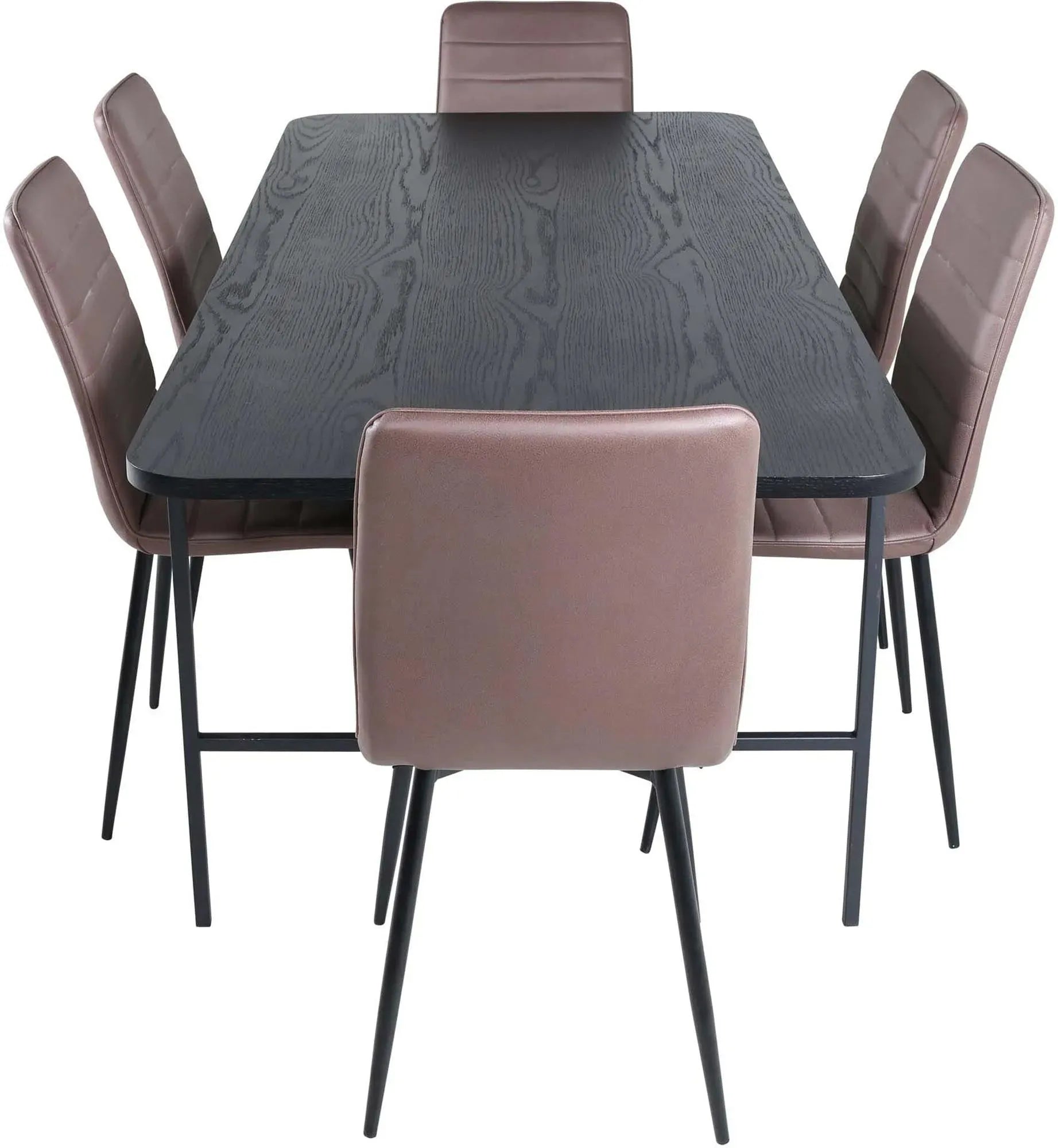 Modernes Uno Esszimmerset für 6, 200cm Tisch von Venture Home.