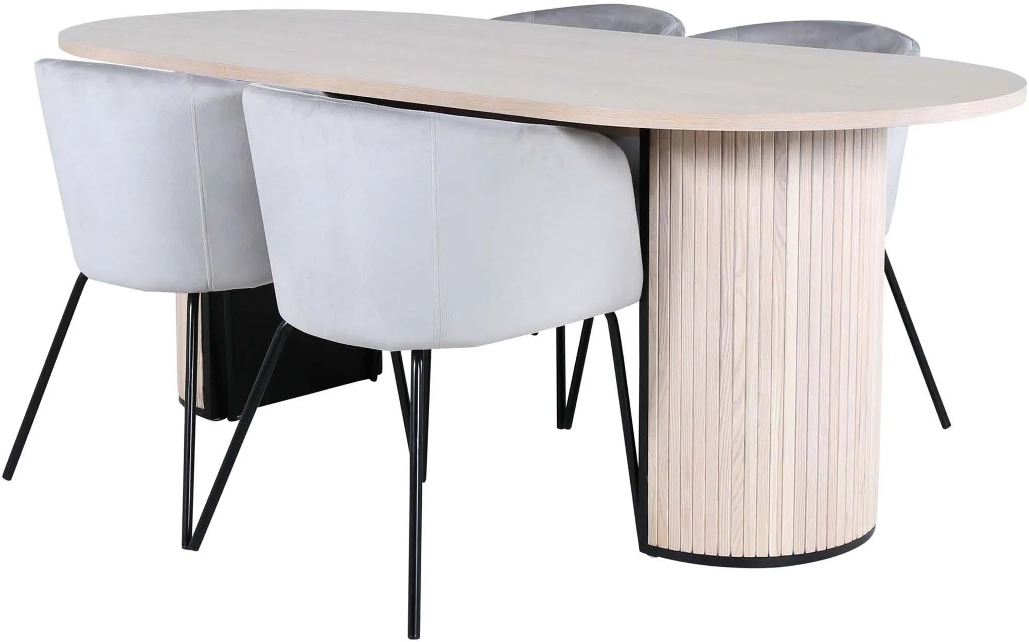 Elegantes Bianca Set: Perfekt für moderne, großzügige Essbereiche.