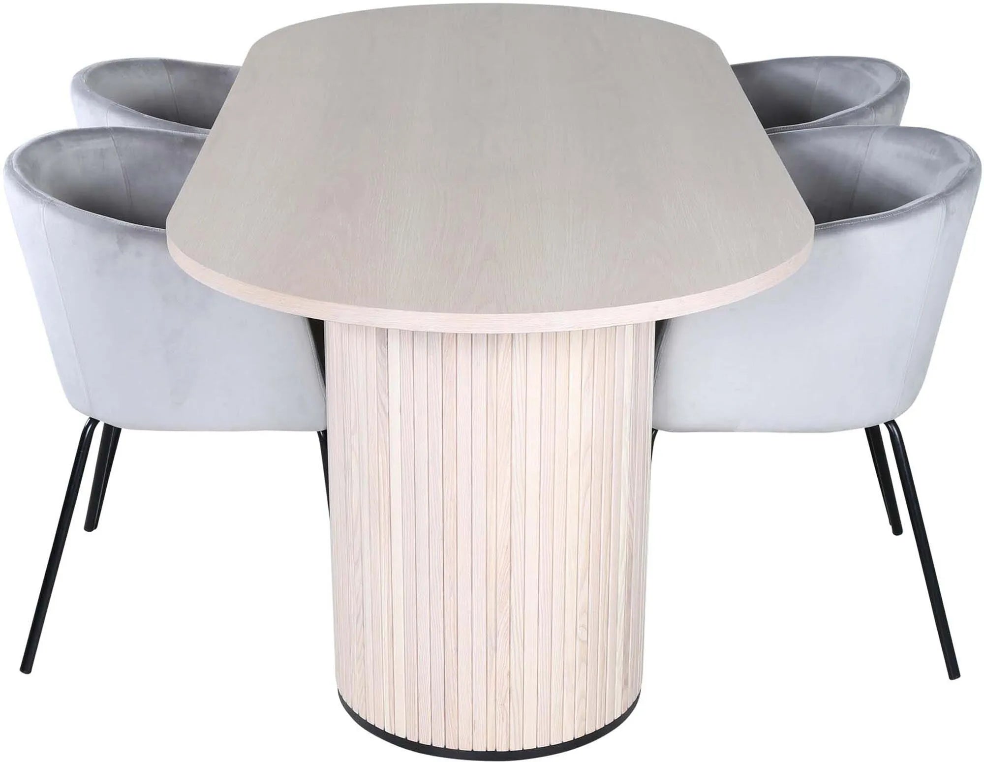 Stilvolles Bianca Set: Ideal für geräumige, zeitgemäße Esszimmer.