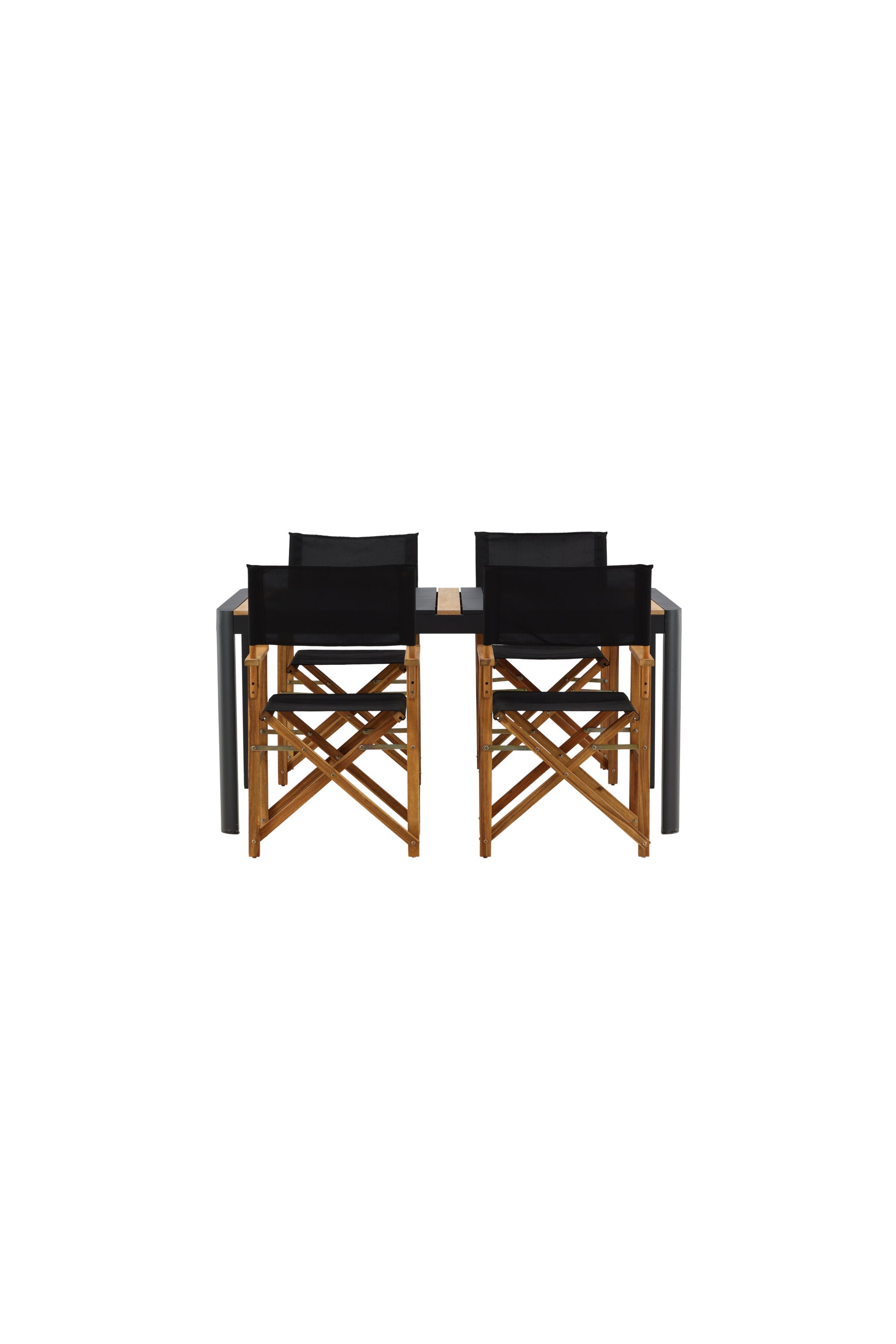 Togo Outdoor-Tischset + Marion 150cm/4St. in Natur präsentiert im Onlineshop von KAQTU Design AG. Gartentischset ist von Venture Home