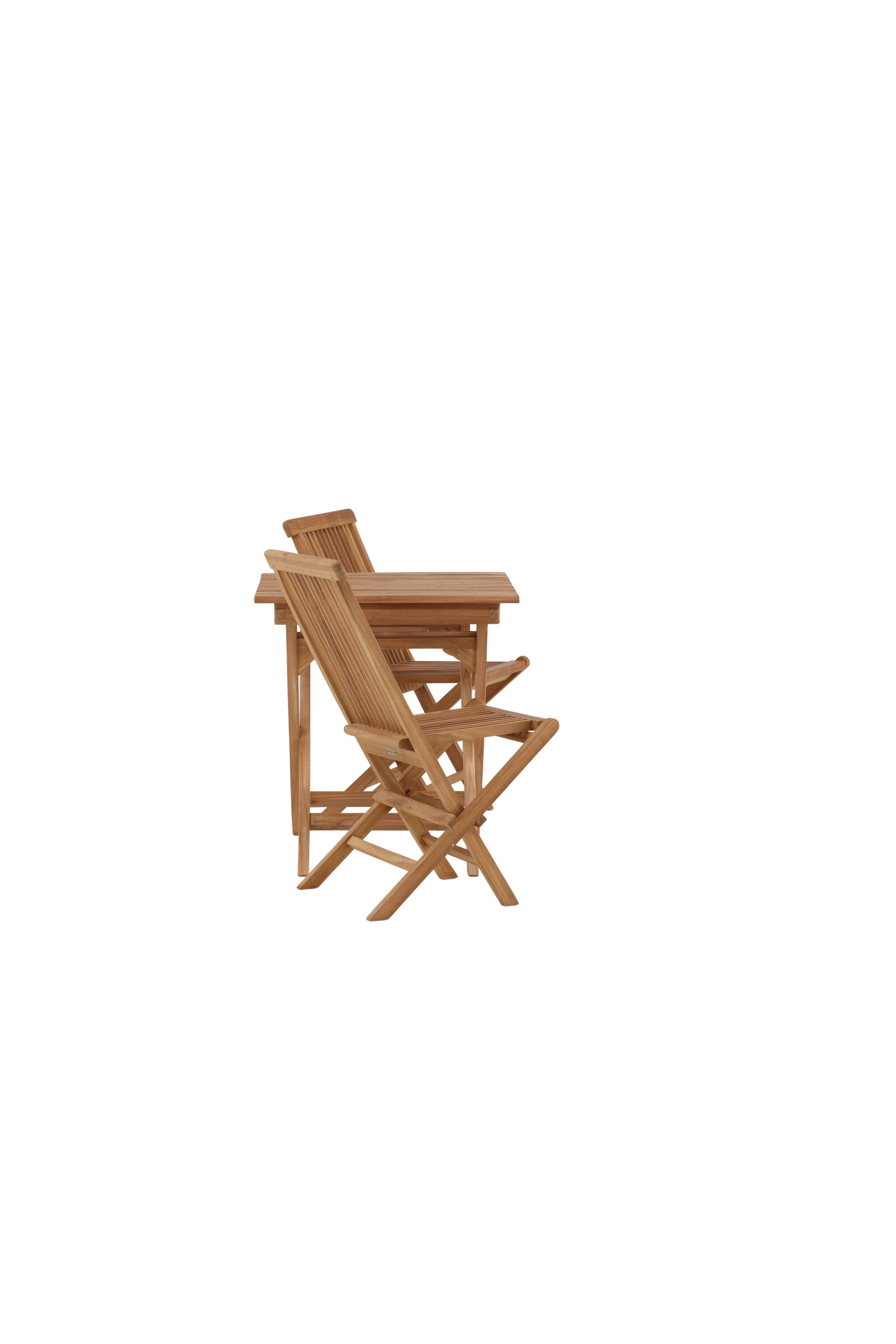 Ghana Outdoor-Tischset + Kenya ohne Armlehne 70cm/2St. in Natur präsentiert im Onlineshop von KAQTU Design AG. Gartentischset ist von Venture Home