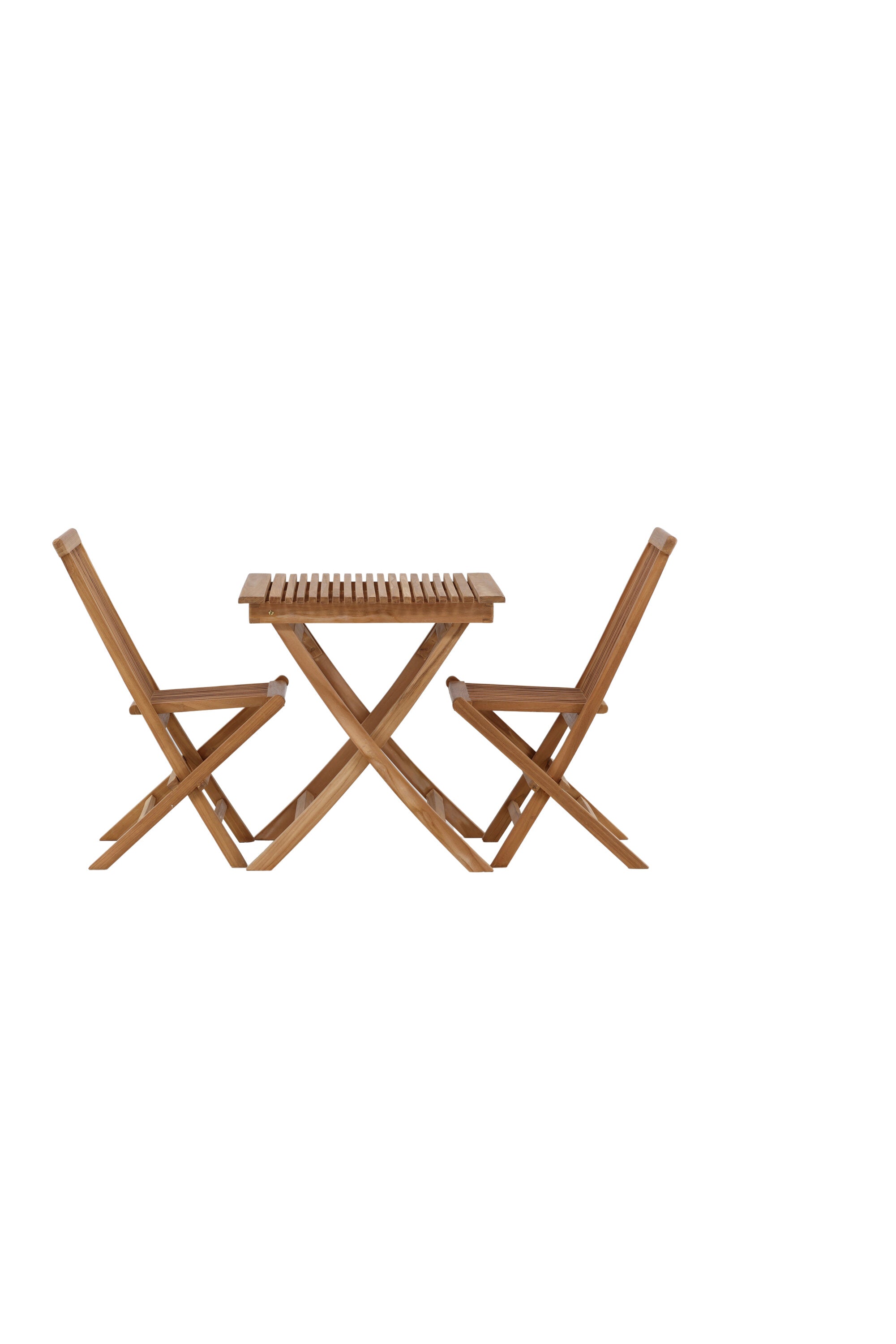 Ghana Outdoor-Tischset + Kenya ohne Armlehne 70cm/2St. in Natur präsentiert im Onlineshop von KAQTU Design AG. Gartentischset ist von Venture Home