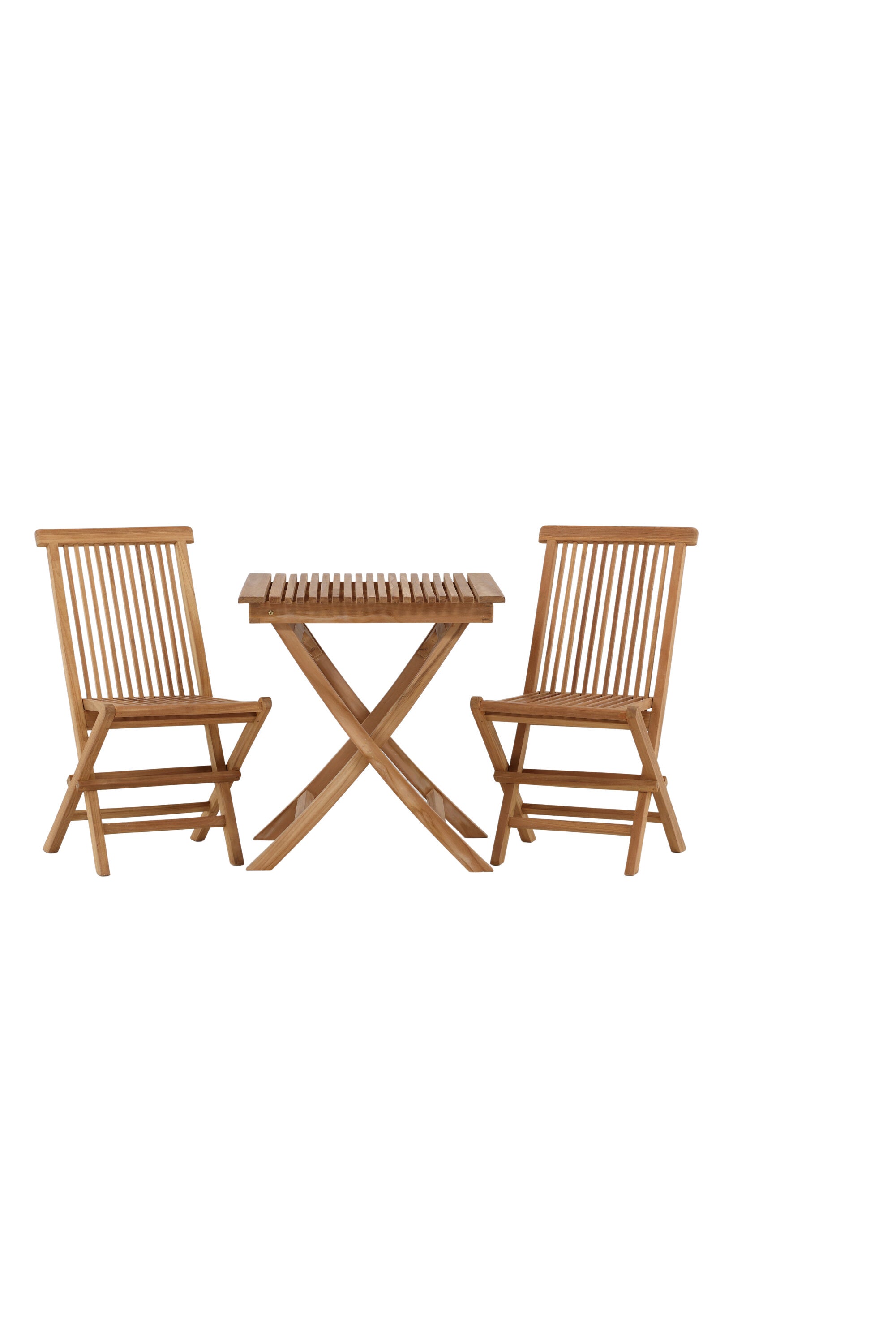 Ghana Outdoor-Tischset + Kenya ohne Armlehne 70cm/2St. in Natur präsentiert im Onlineshop von KAQTU Design AG. Gartentischset ist von Venture Home