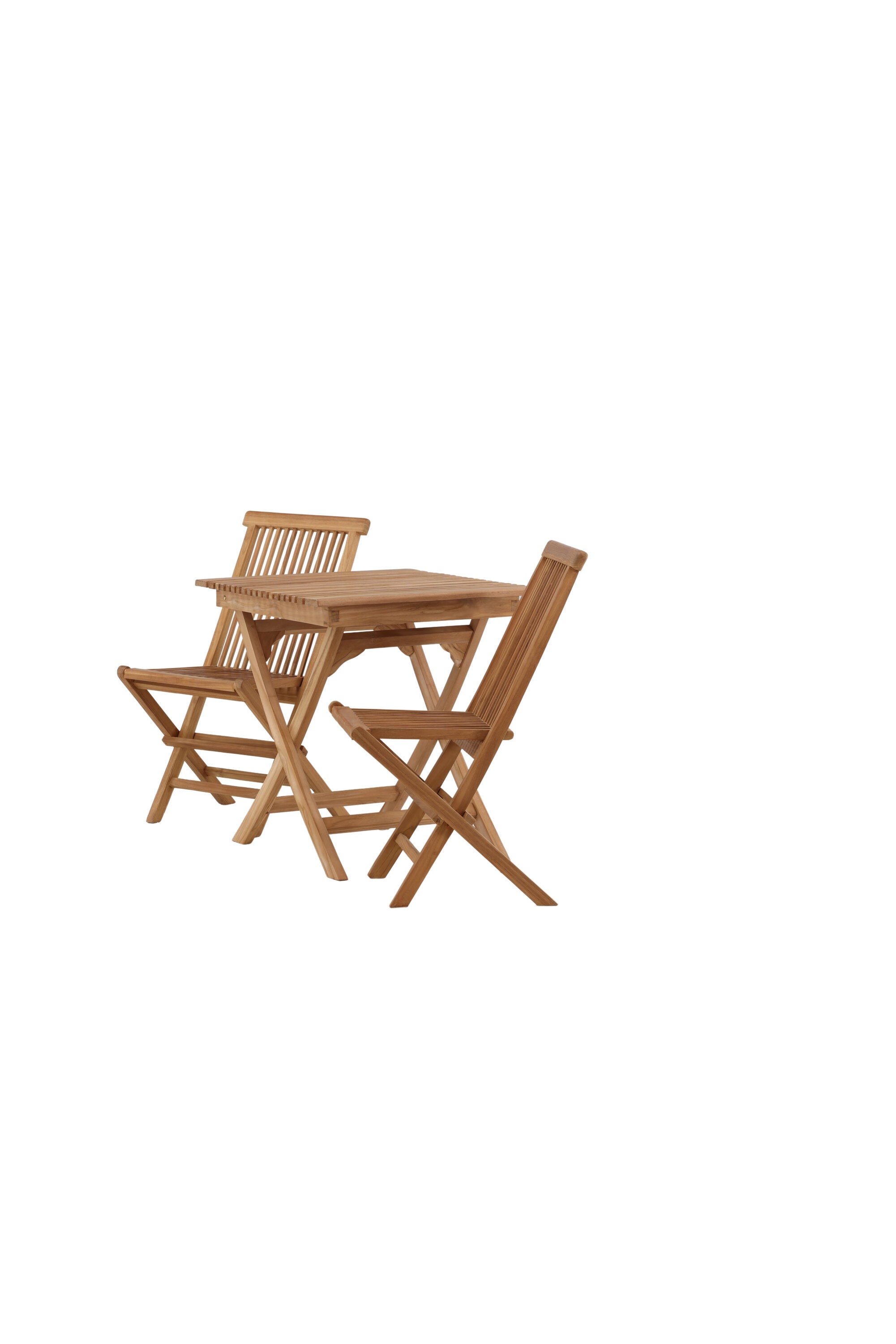 Ghana Outdoor-Tischset + Kenya ohne Armlehne 70cm/2St. in Natur präsentiert im Onlineshop von KAQTU Design AG. Gartentischset ist von Venture Home